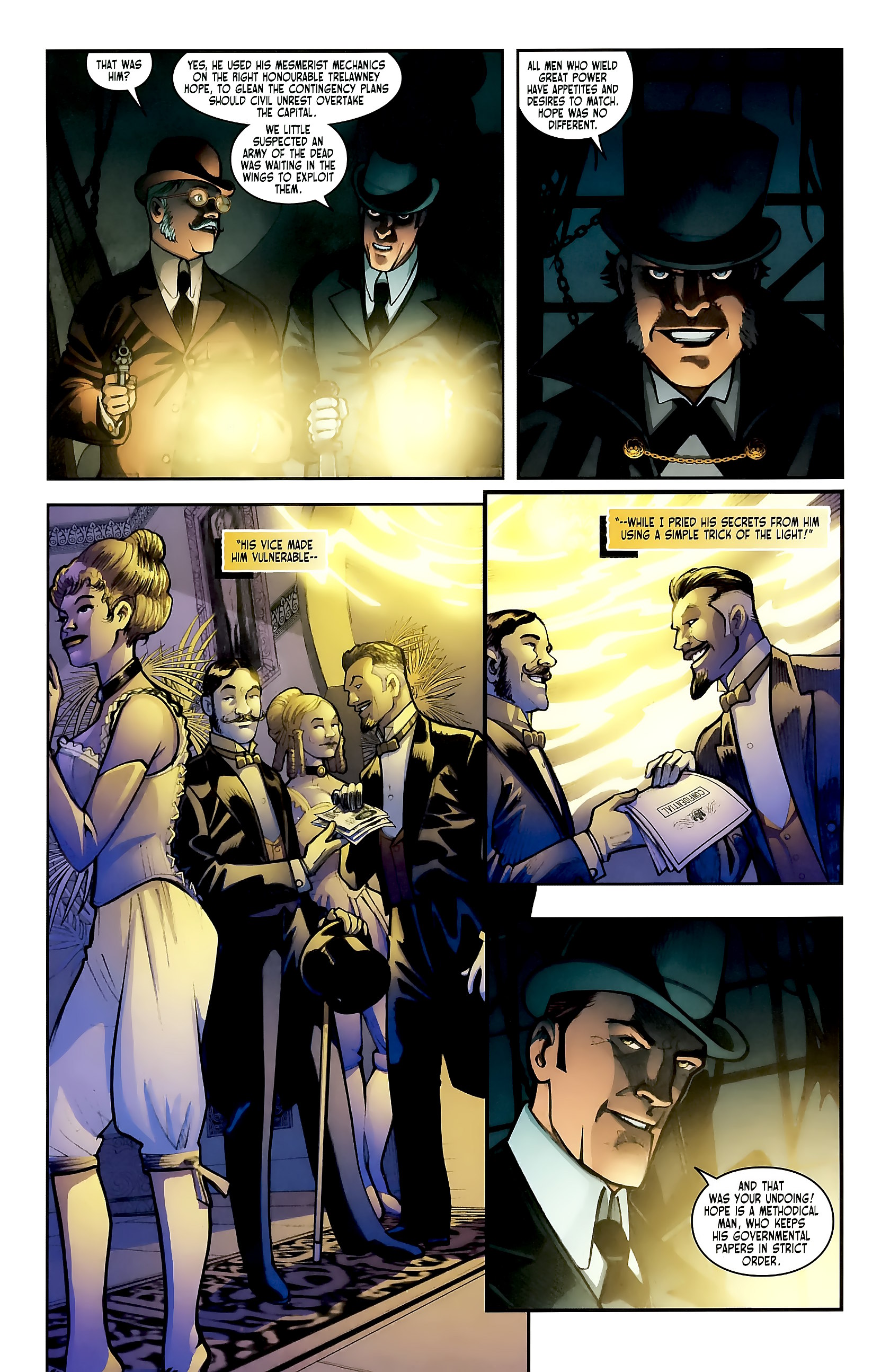 Read online Victorian Undead comic -  Issue #6 - 3