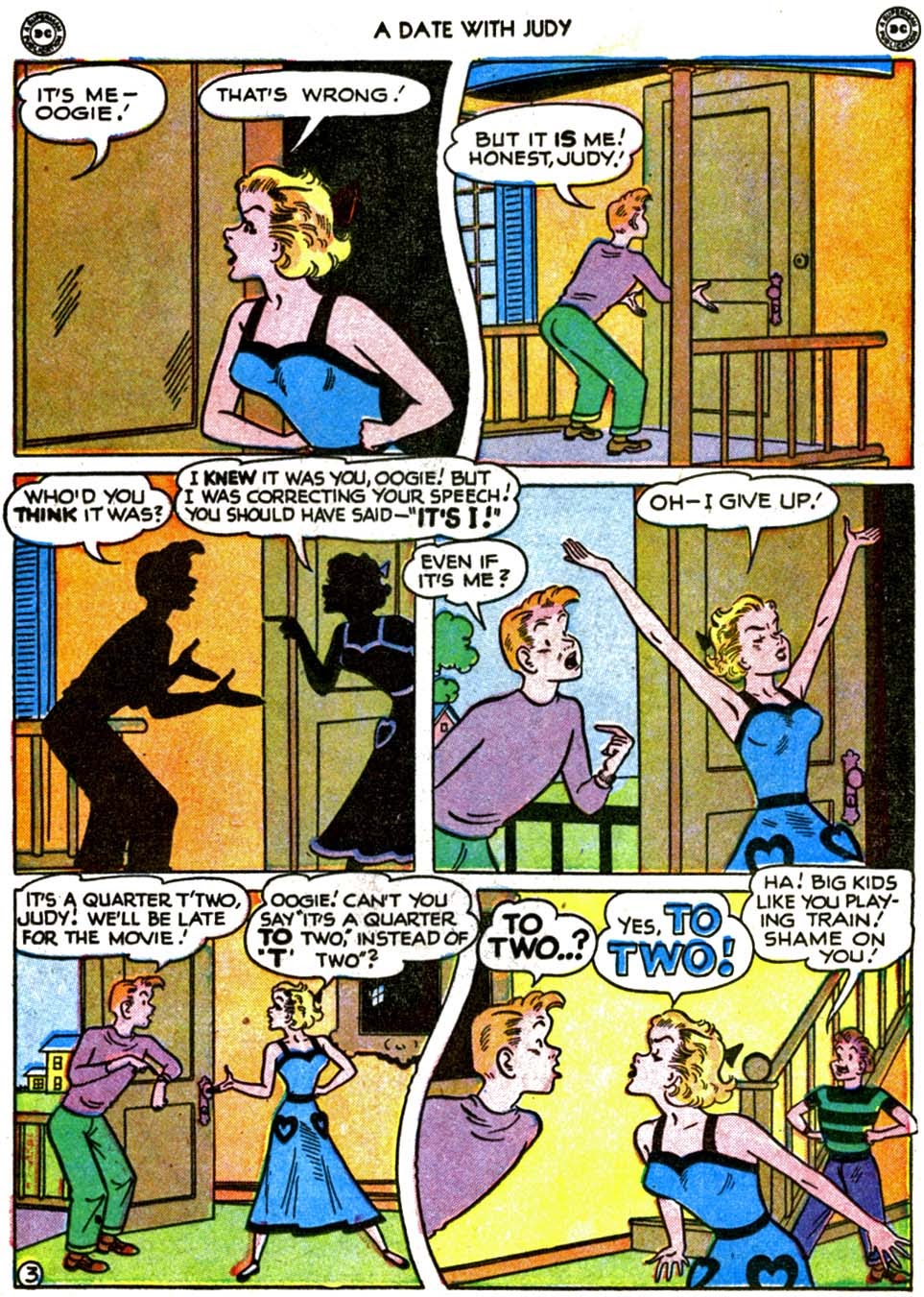 Read online A Date with Judy comic -  Issue #12 - 15