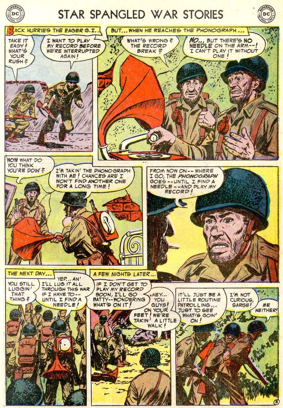 Read online Star Spangled War Stories (1952) comic -  Issue #15 - 21