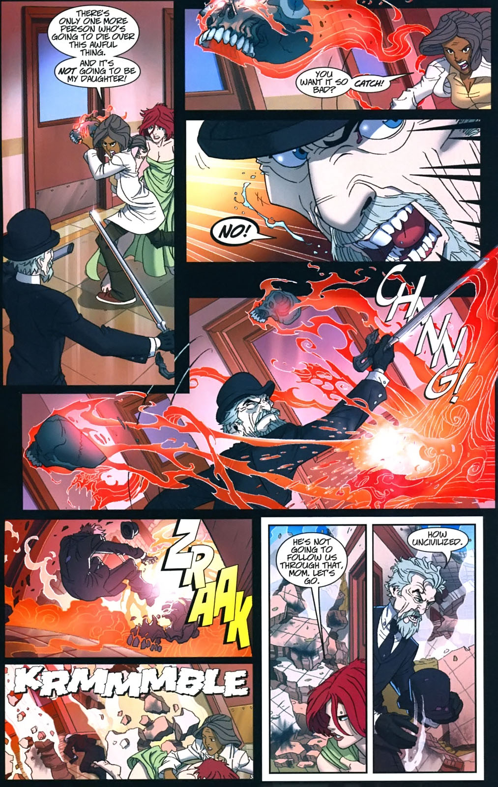 Read online Danger Girl: Back in Black comic -  Issue #4 - 17