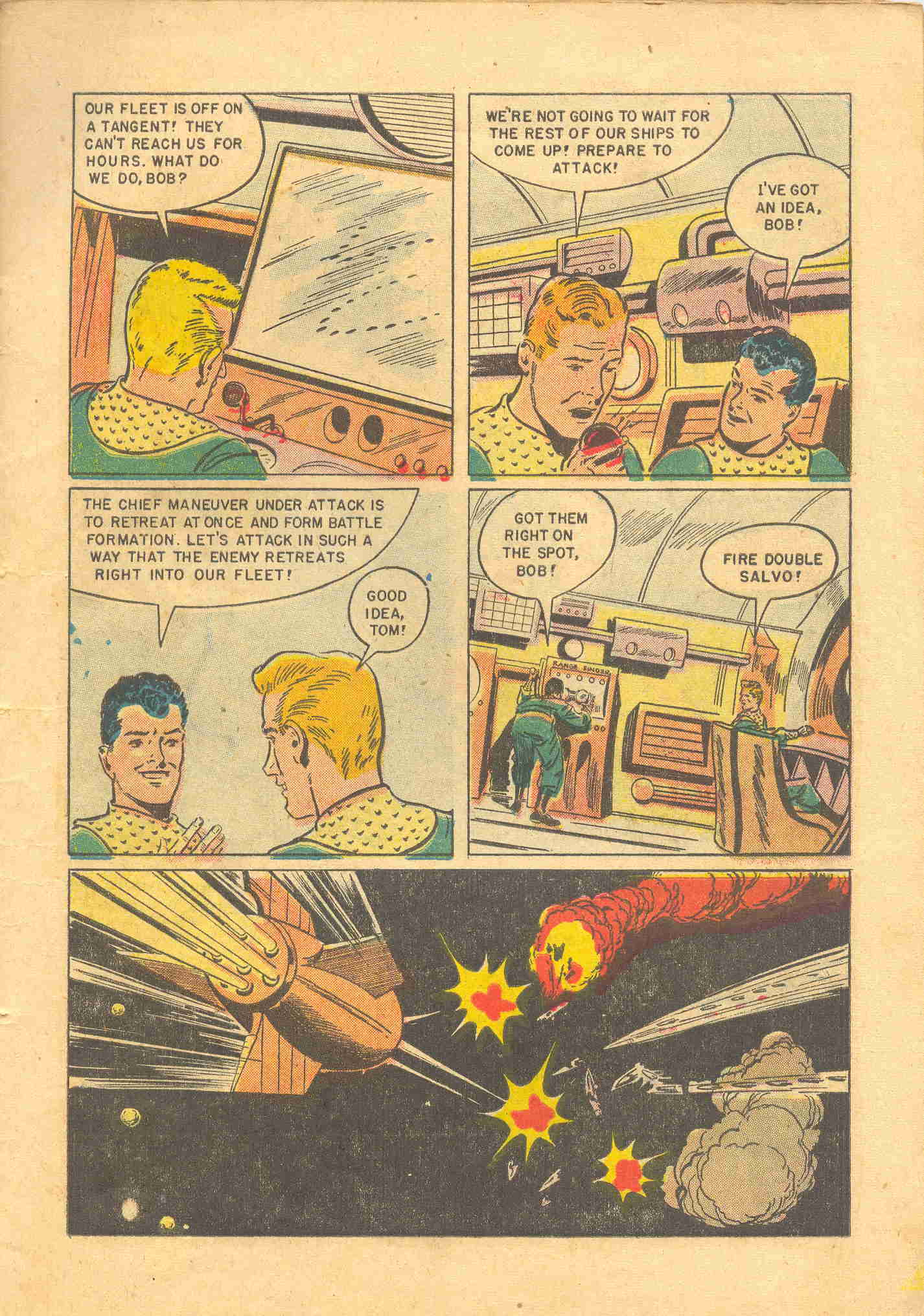 Read online Tom Corbett, Space Cadet comic -  Issue #7 - 7