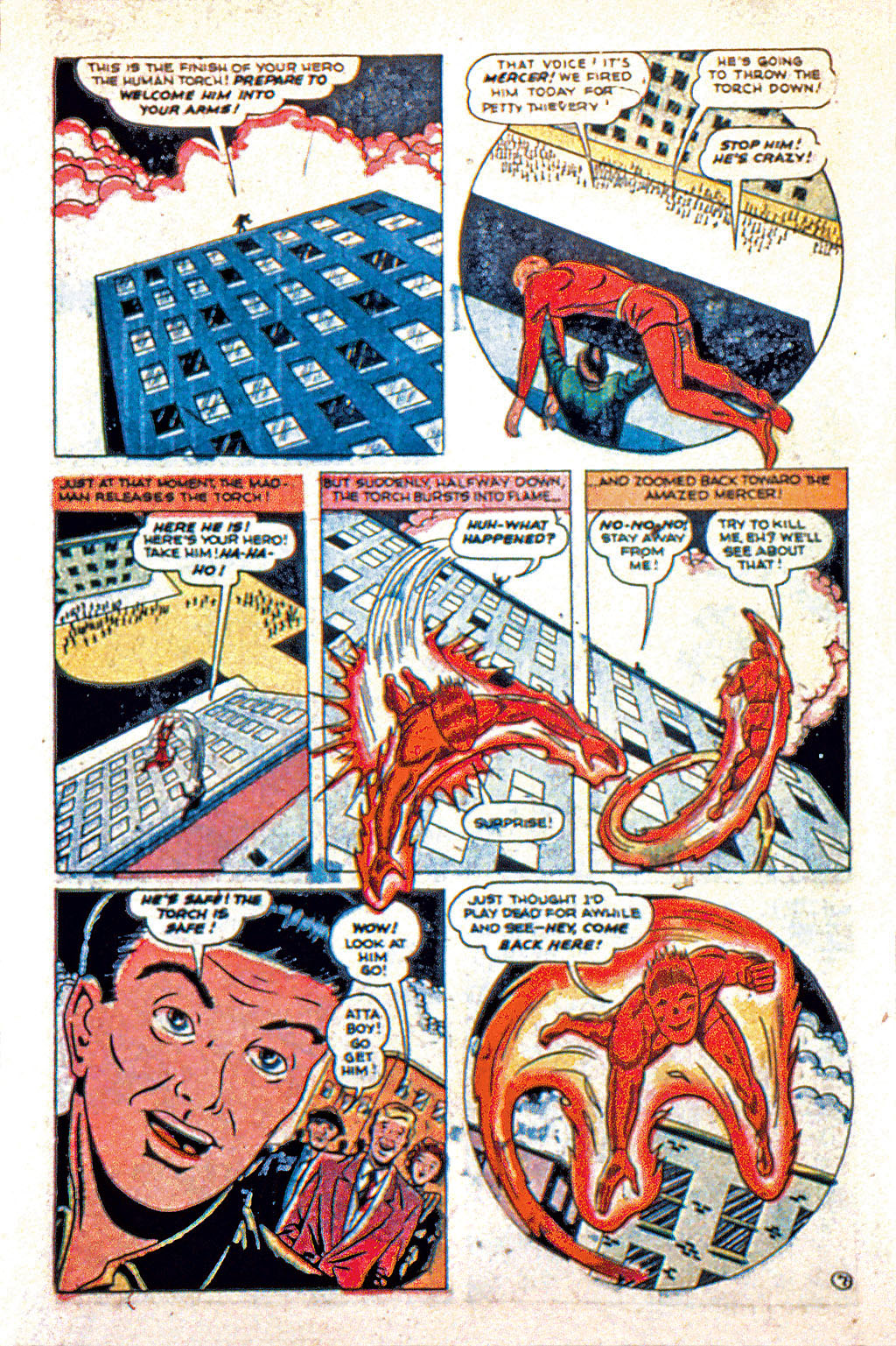 Read online The Human Torch (1940) comic -  Issue #33 - 20
