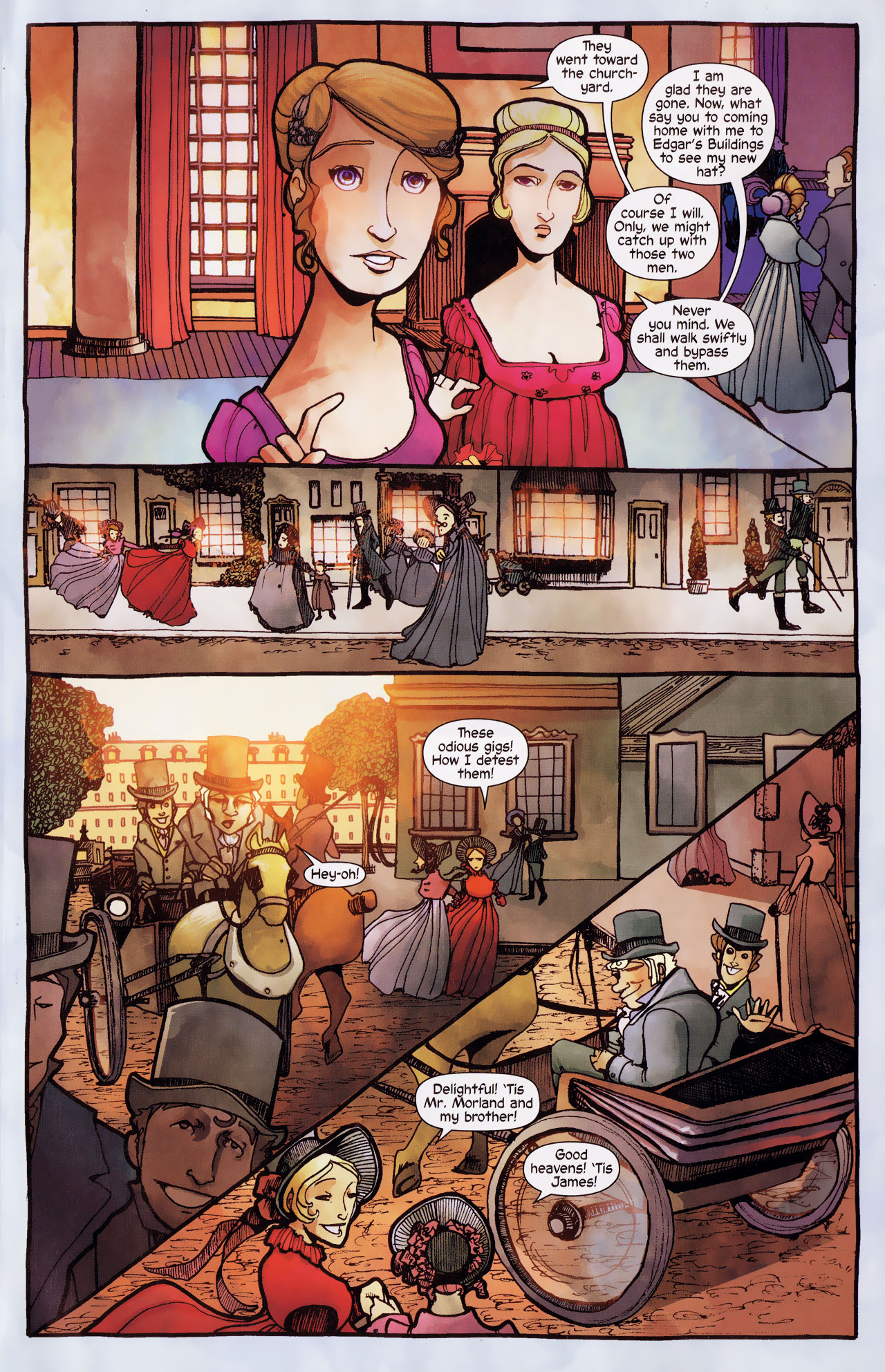 Read online Northanger Abbey comic -  Issue #1 - 13