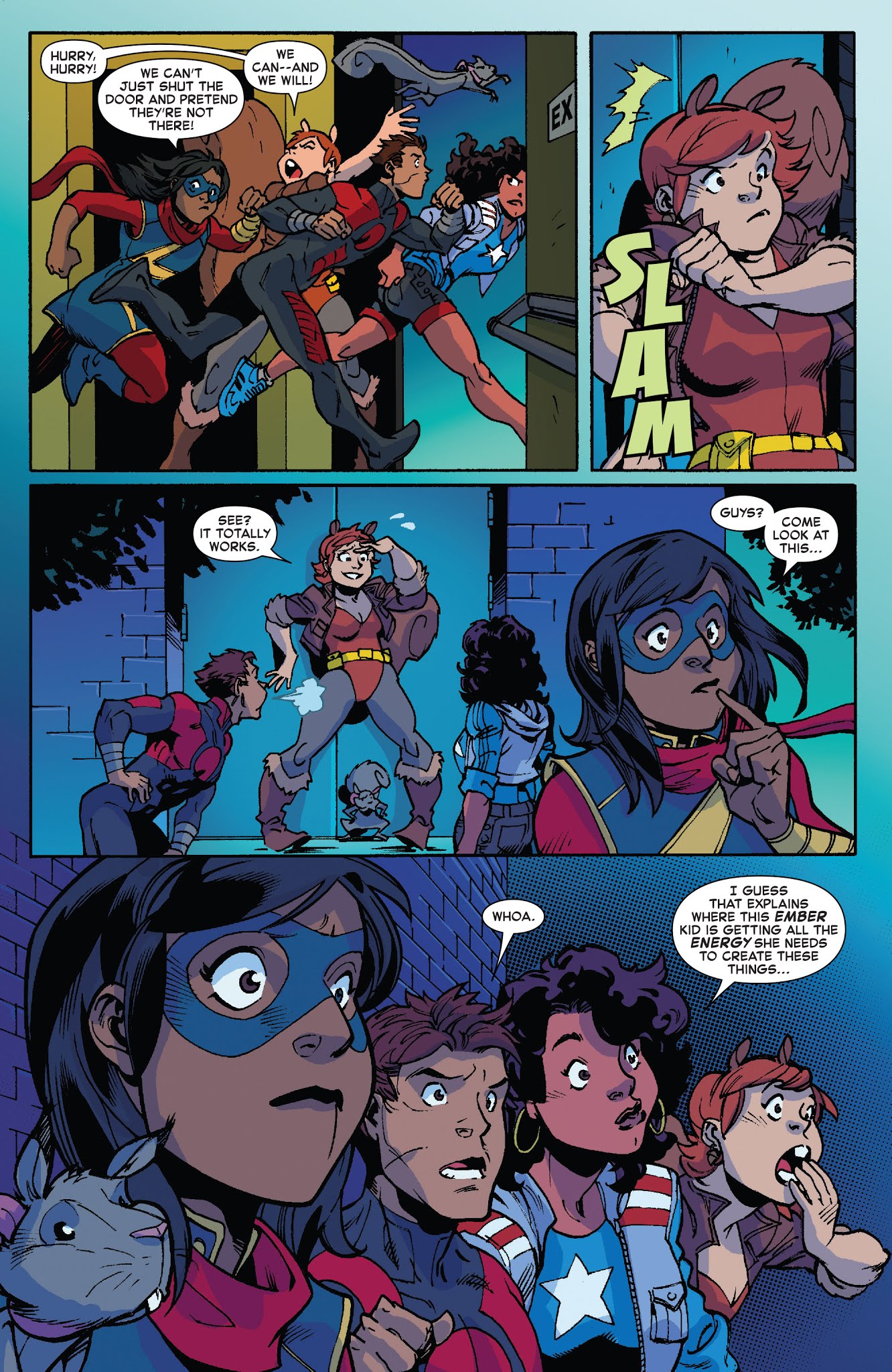 Read online Marvel Rising: Ms. Marvel/Squirrel Girl comic -  Issue # Full - 6