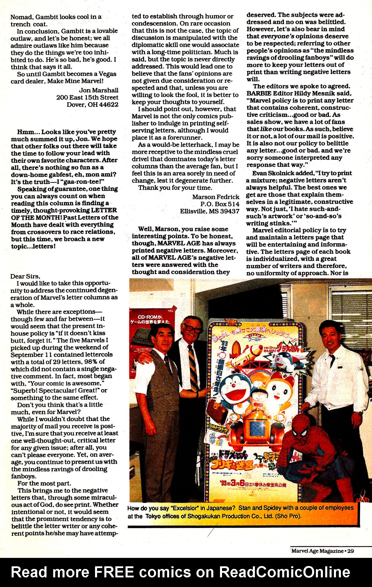 Read online Marvel Age comic -  Issue #125 - 28