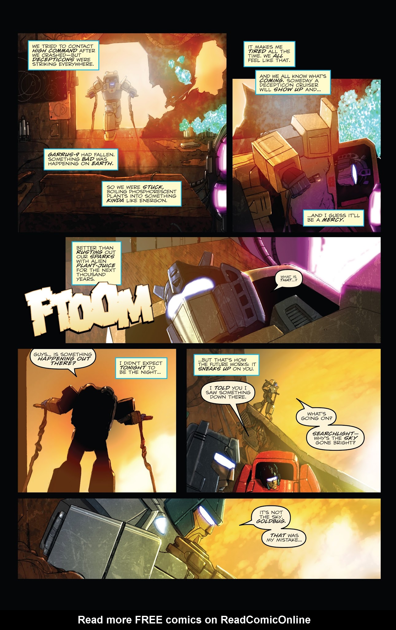 Read online Optimus Prime comic -  Issue #13 - 7
