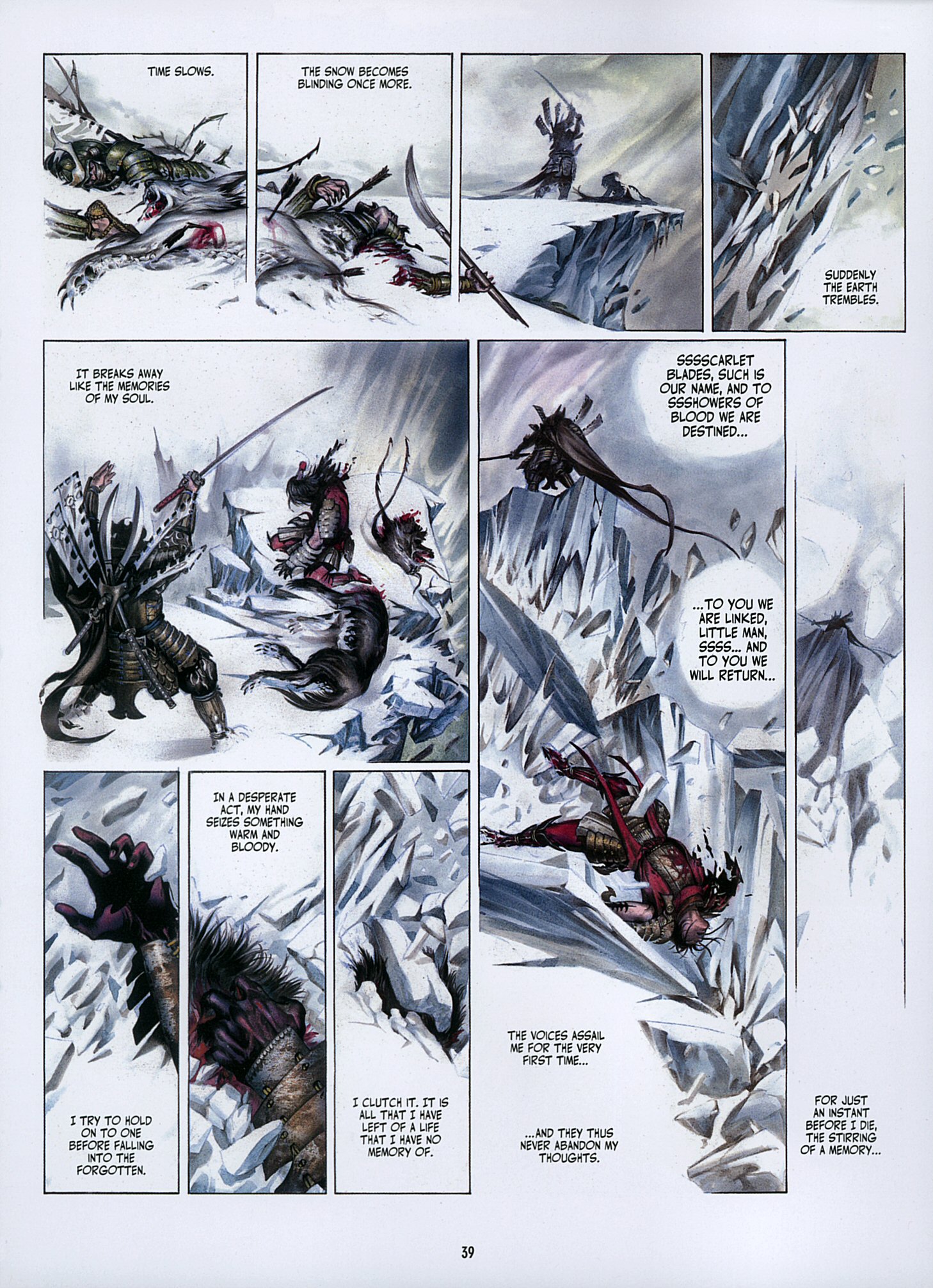 Read online Legend of the Scarlet Blades comic -  Issue # TPB - 40