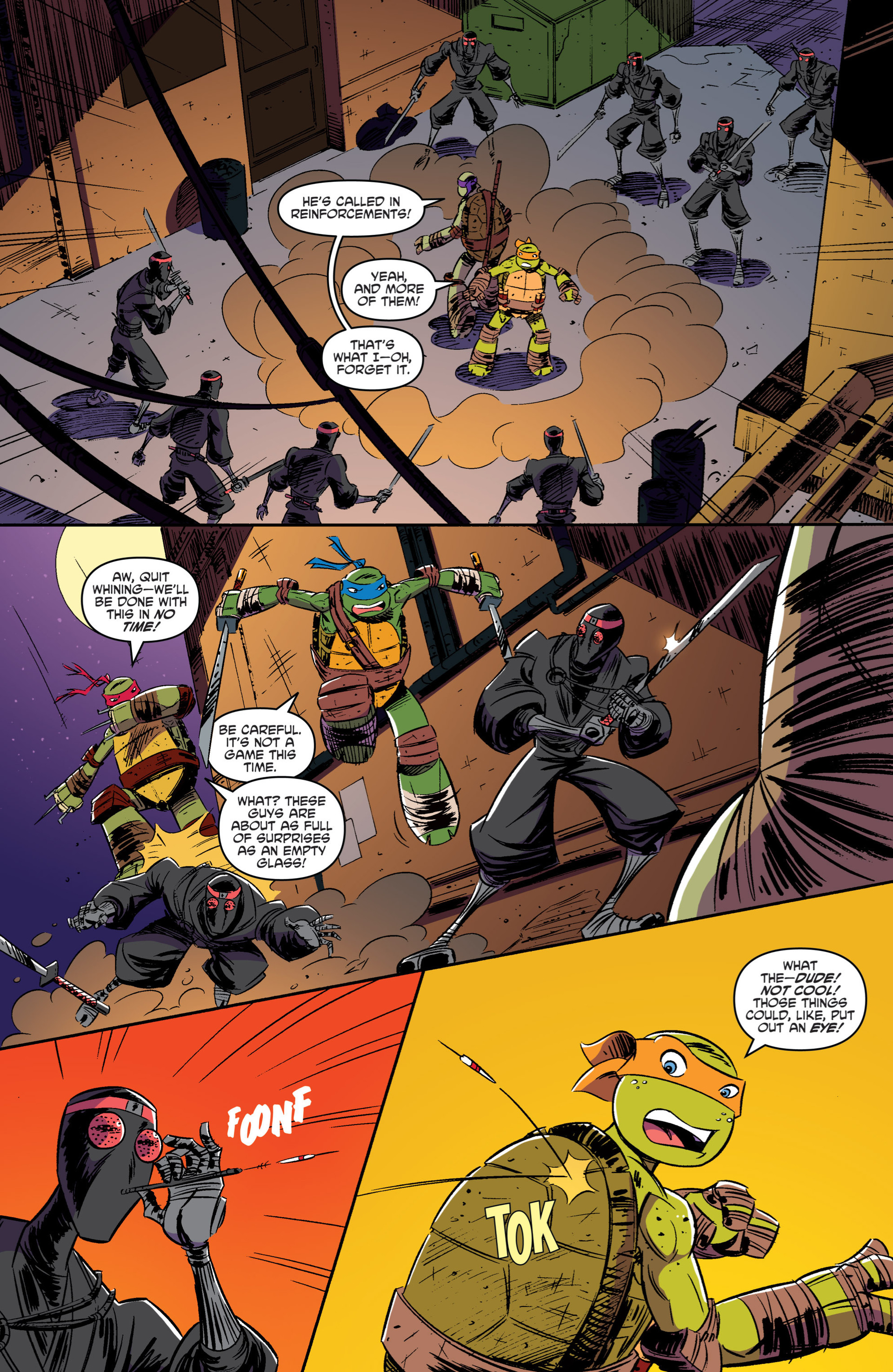 Read online Teenage Mutant Ninja Turtles New Animated Adventures comic -  Issue #4 - 9