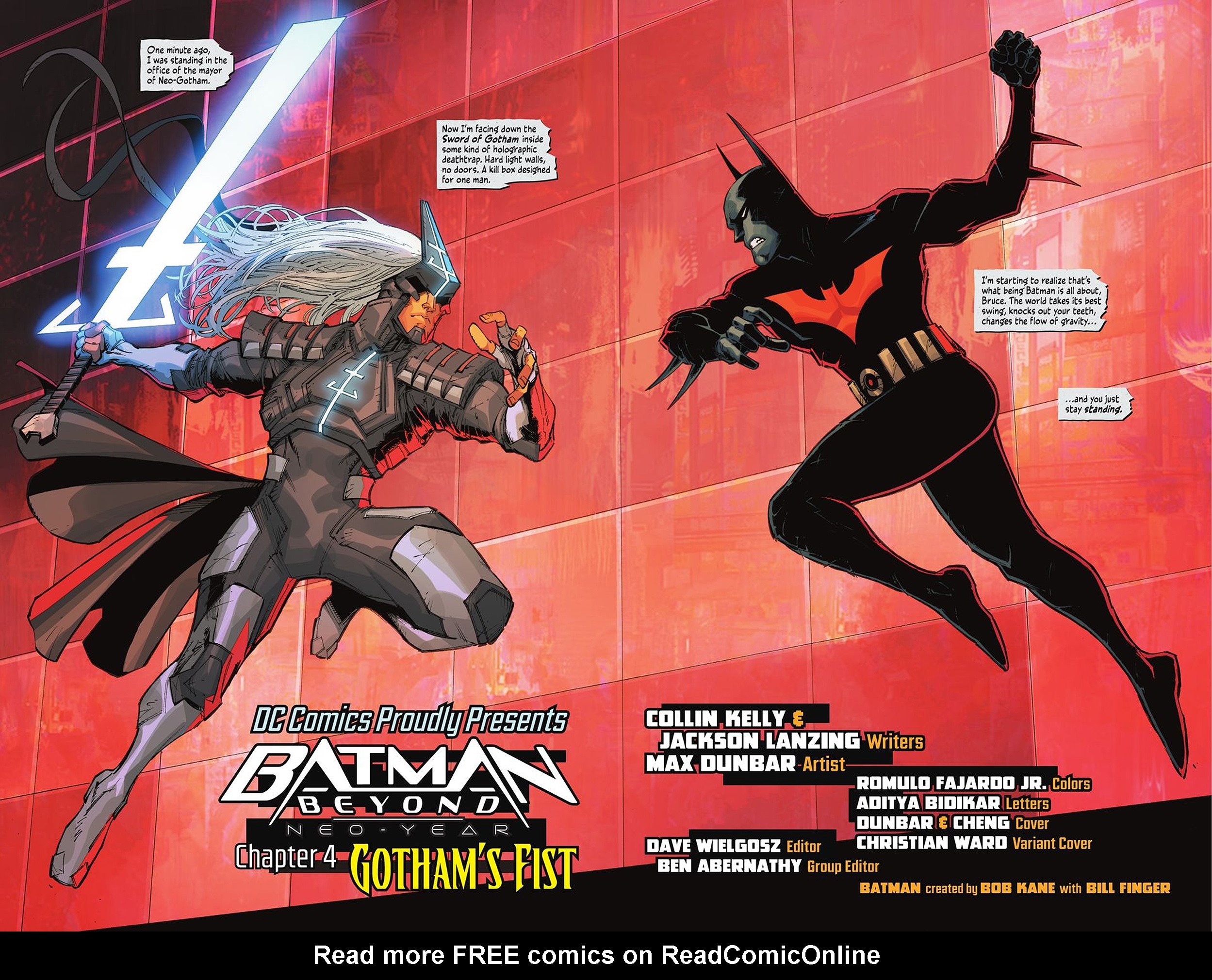 Read online Batman Beyond: Neo-Year comic -  Issue #4 - 4