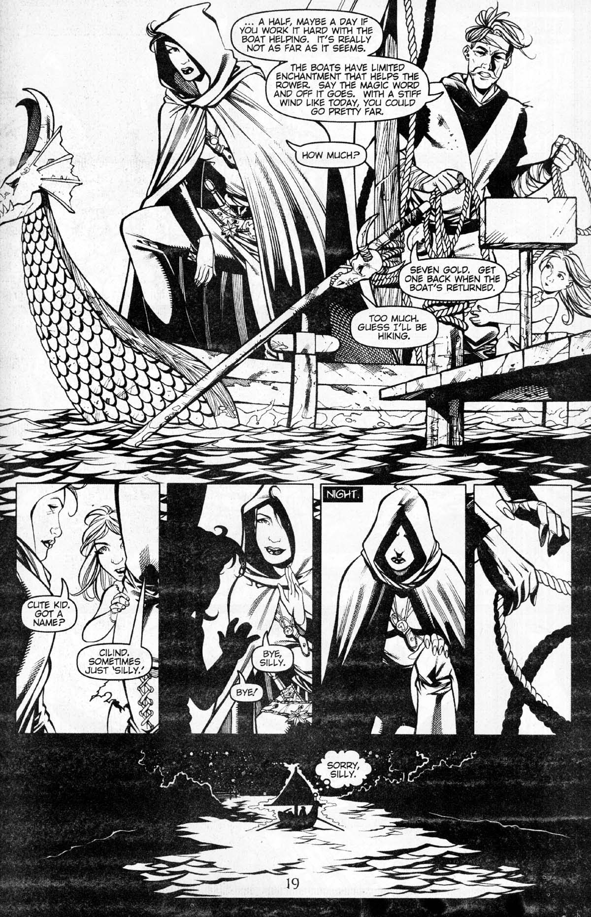 Read online Dungeons & Dragons: Black & White comic -  Issue #5 - 19