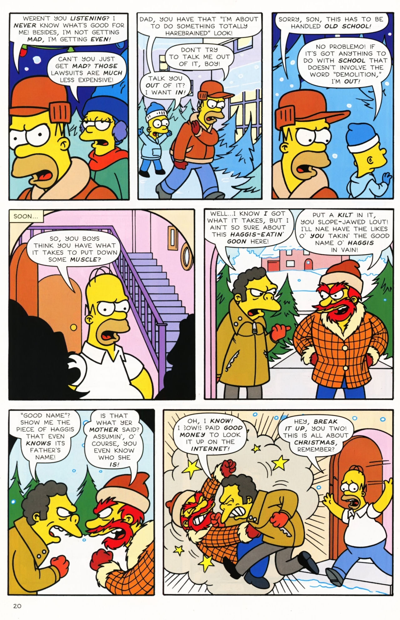 Read online Simpsons Comics comic -  Issue #172 - 22