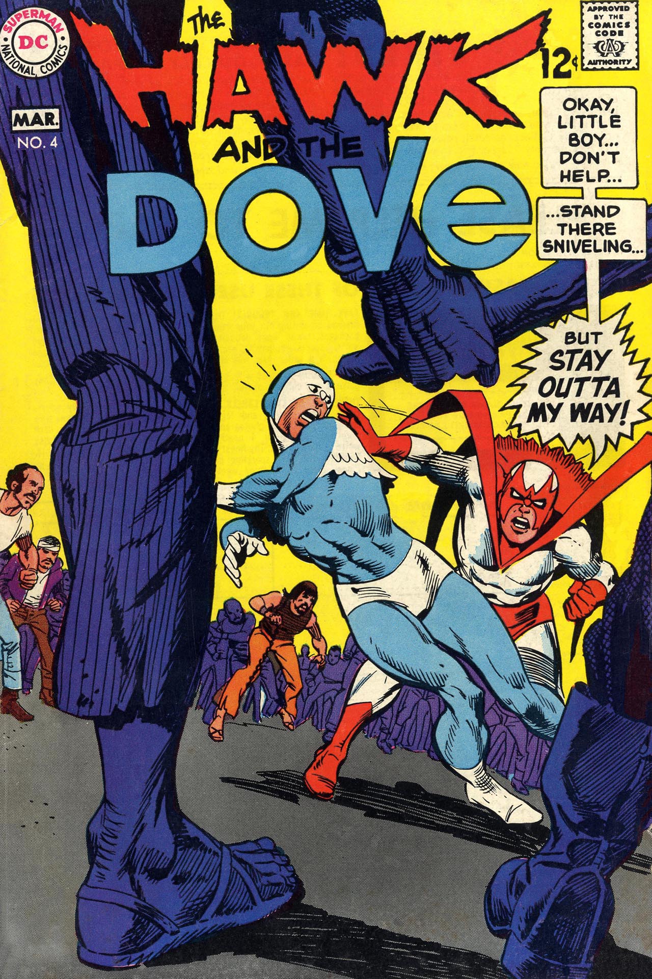 Read online The Hawk and the Dove comic -  Issue #4 - 1