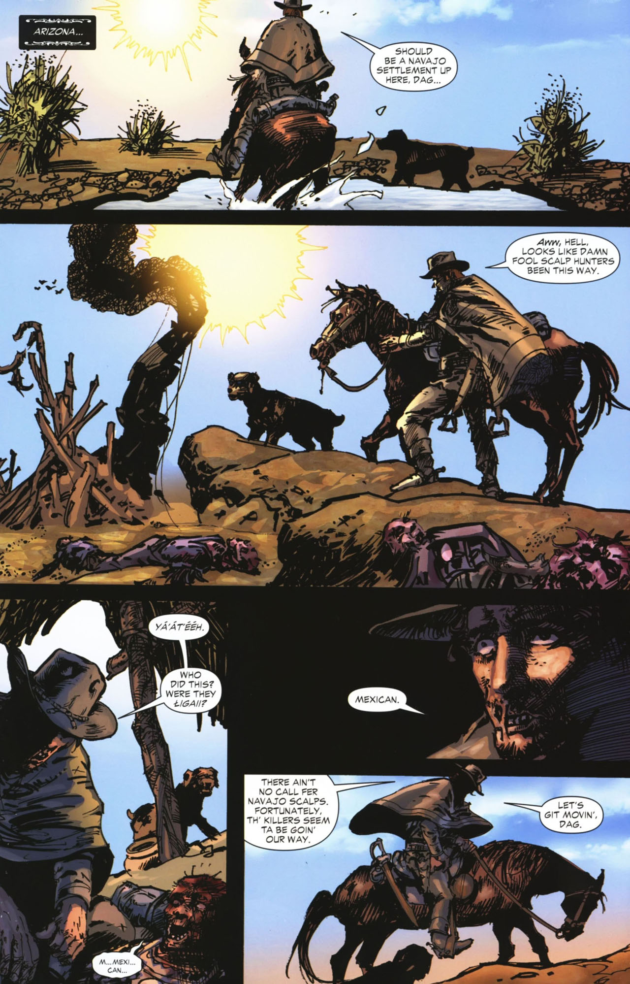 Read online Jonah Hex: No Way Back comic -  Issue # TPB - 33