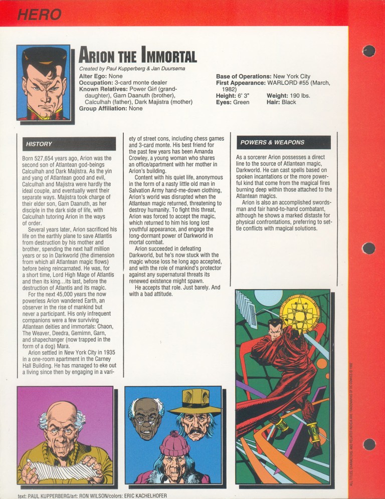 Read online Who's Who In The DC Universe Update 1993 comic -  Issue #2 - 4