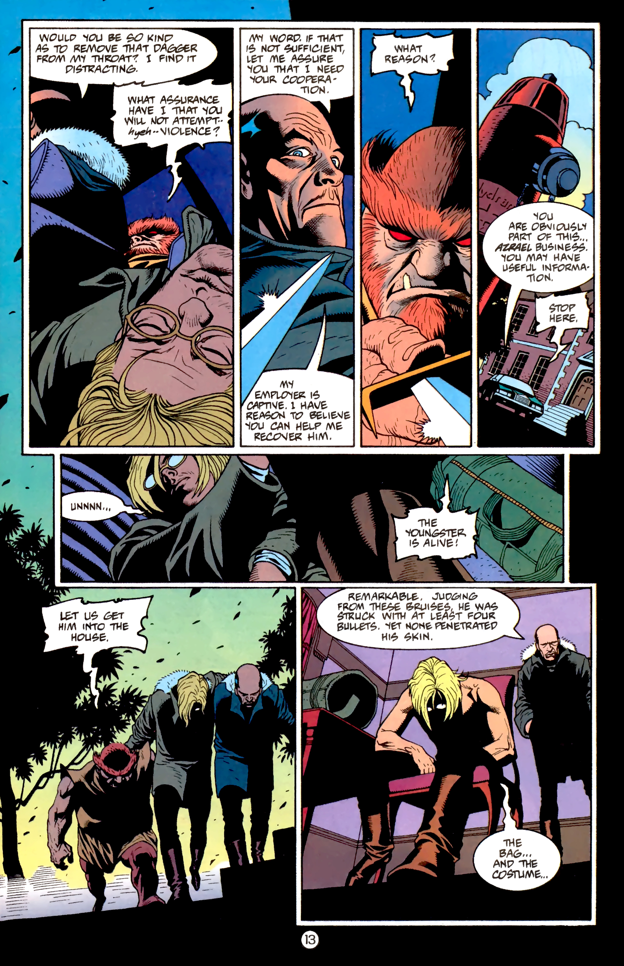 Read online Batman: Sword of Azrael comic -  Issue #3 - 13