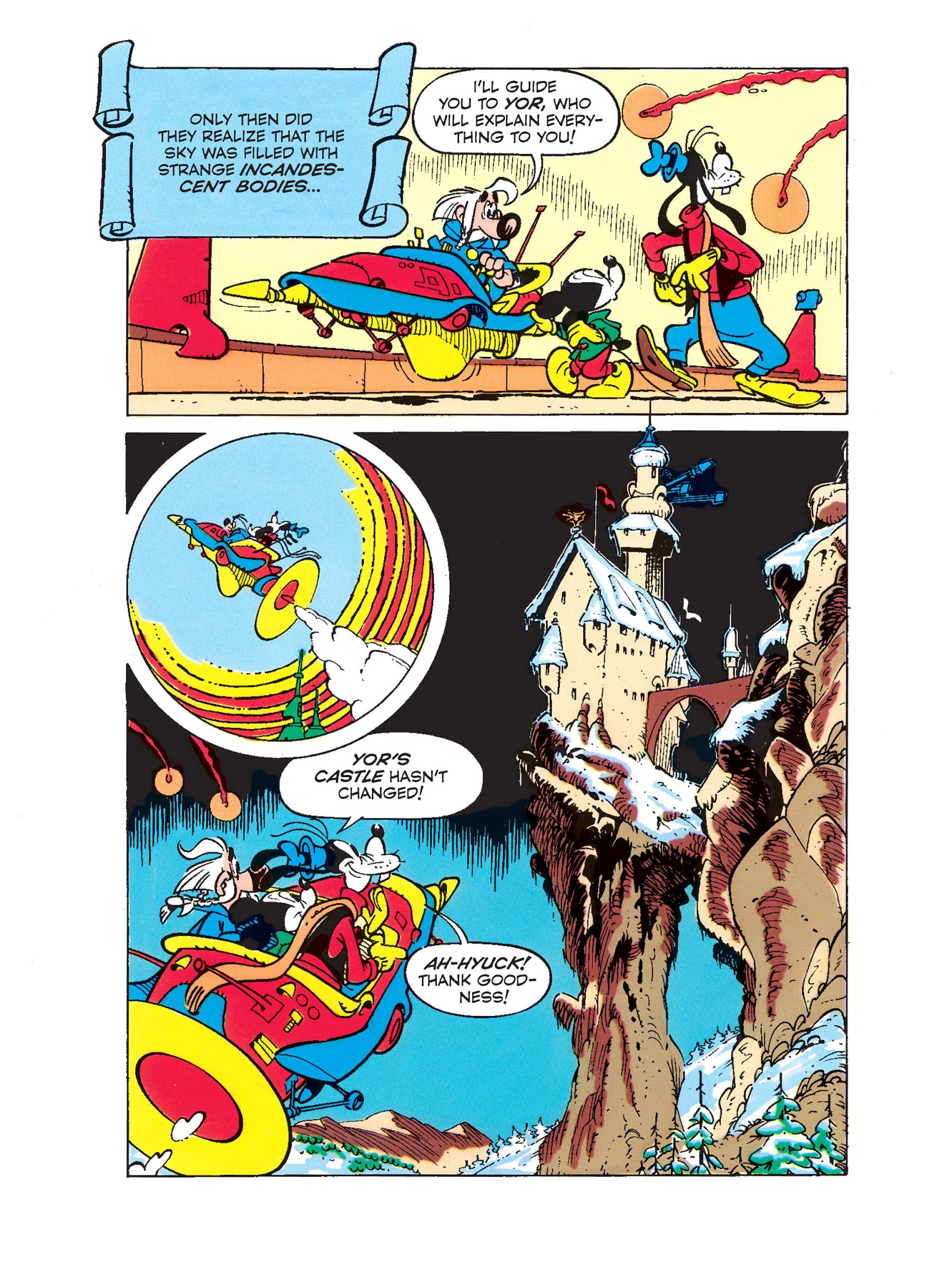 Read online Mickey Mouse and the Argaar Tournament: Return to the Land of Adventure comic -  Issue #1 - 22
