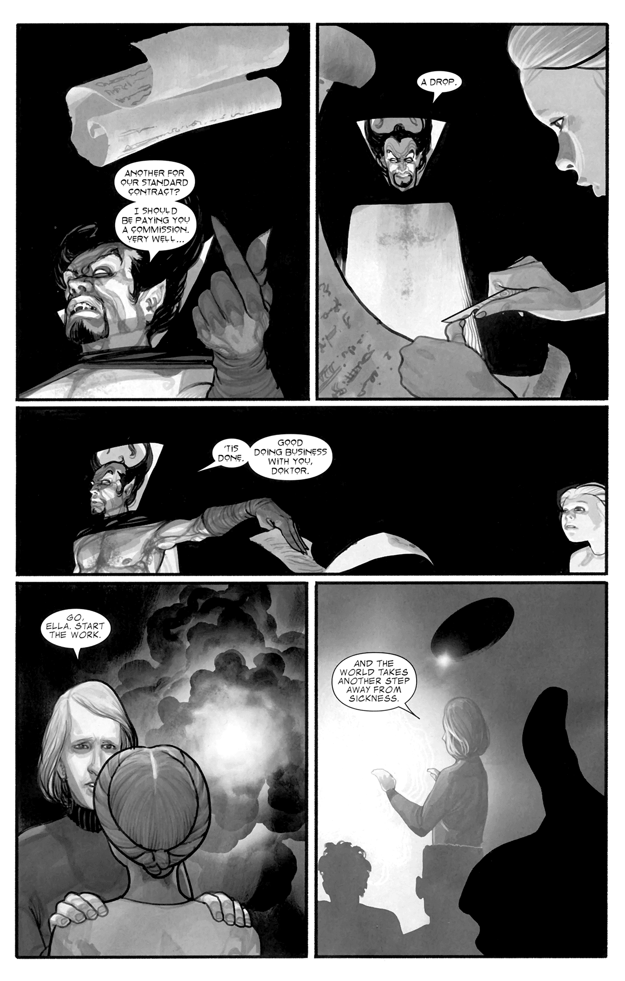 Read online The Mystic Hands of Dr. Strange (B&W) comic -  Issue # Full - 14