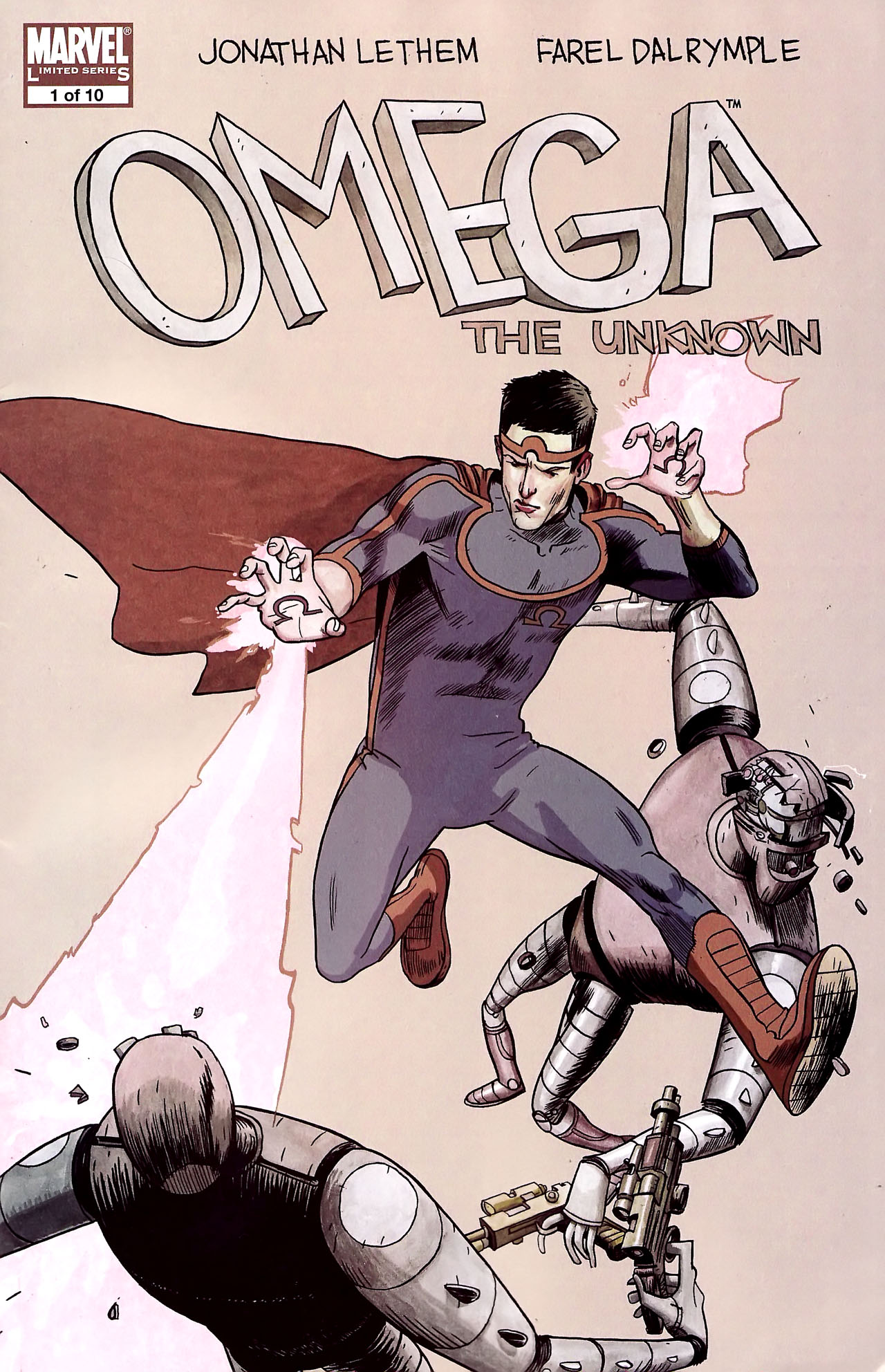 Read online Omega: The Unknown (2007) comic -  Issue #1 - 1