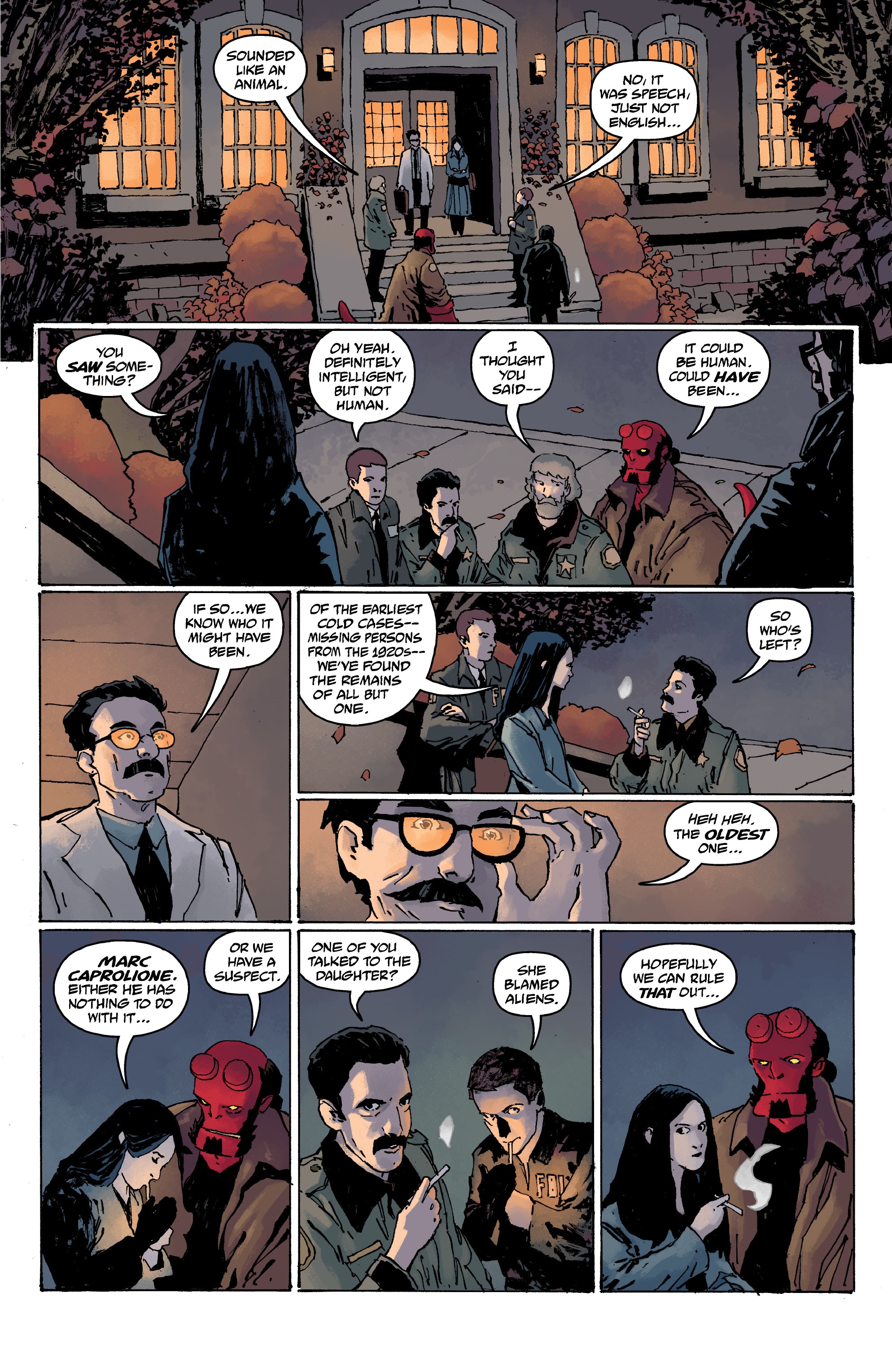 Read online Hellboy and the B.P.R.D.: The Beast of Vargu and Others comic -  Issue # TPB (Part 1) - 71