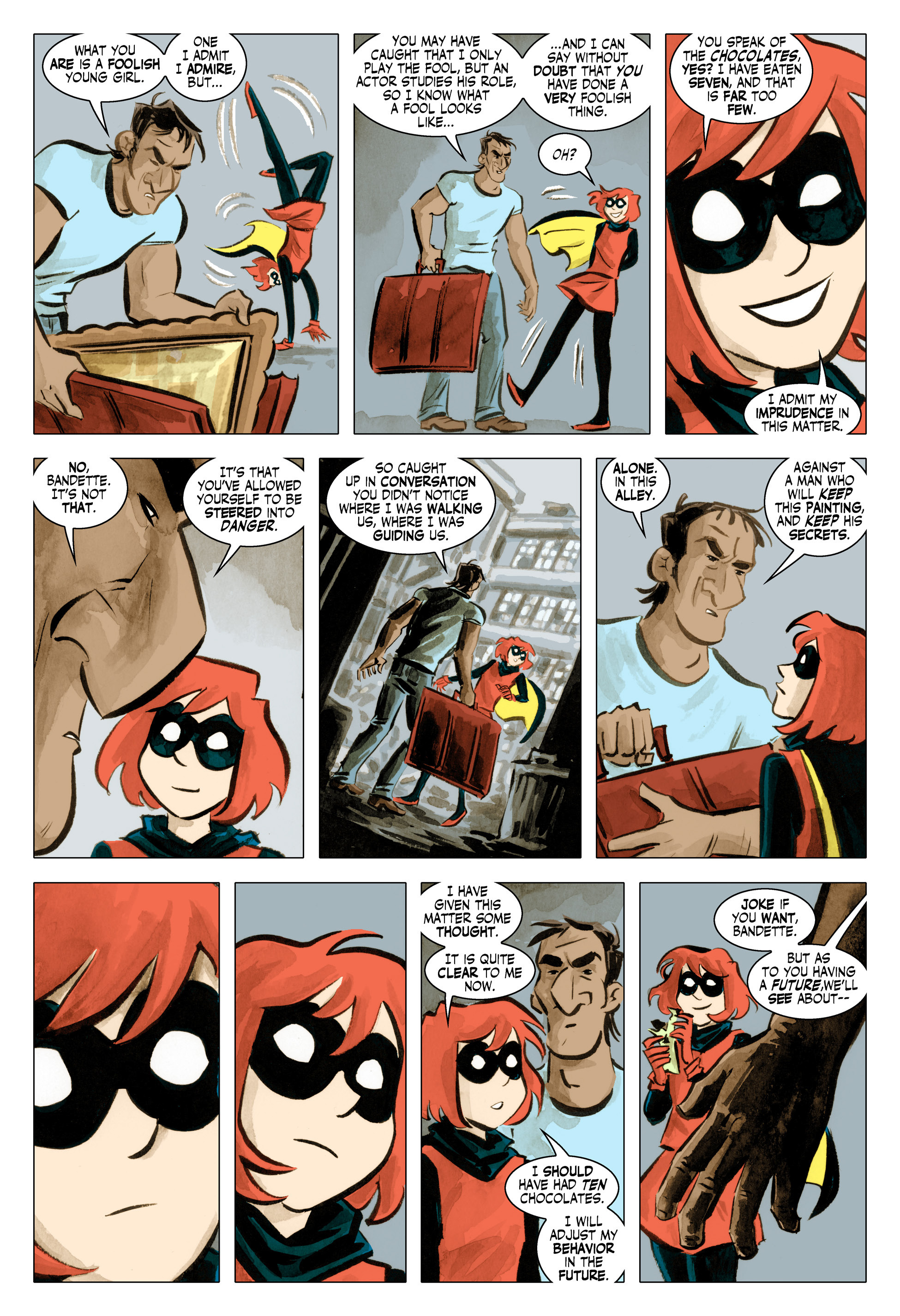 Read online Bandette (2012) comic -  Issue #15 - 20