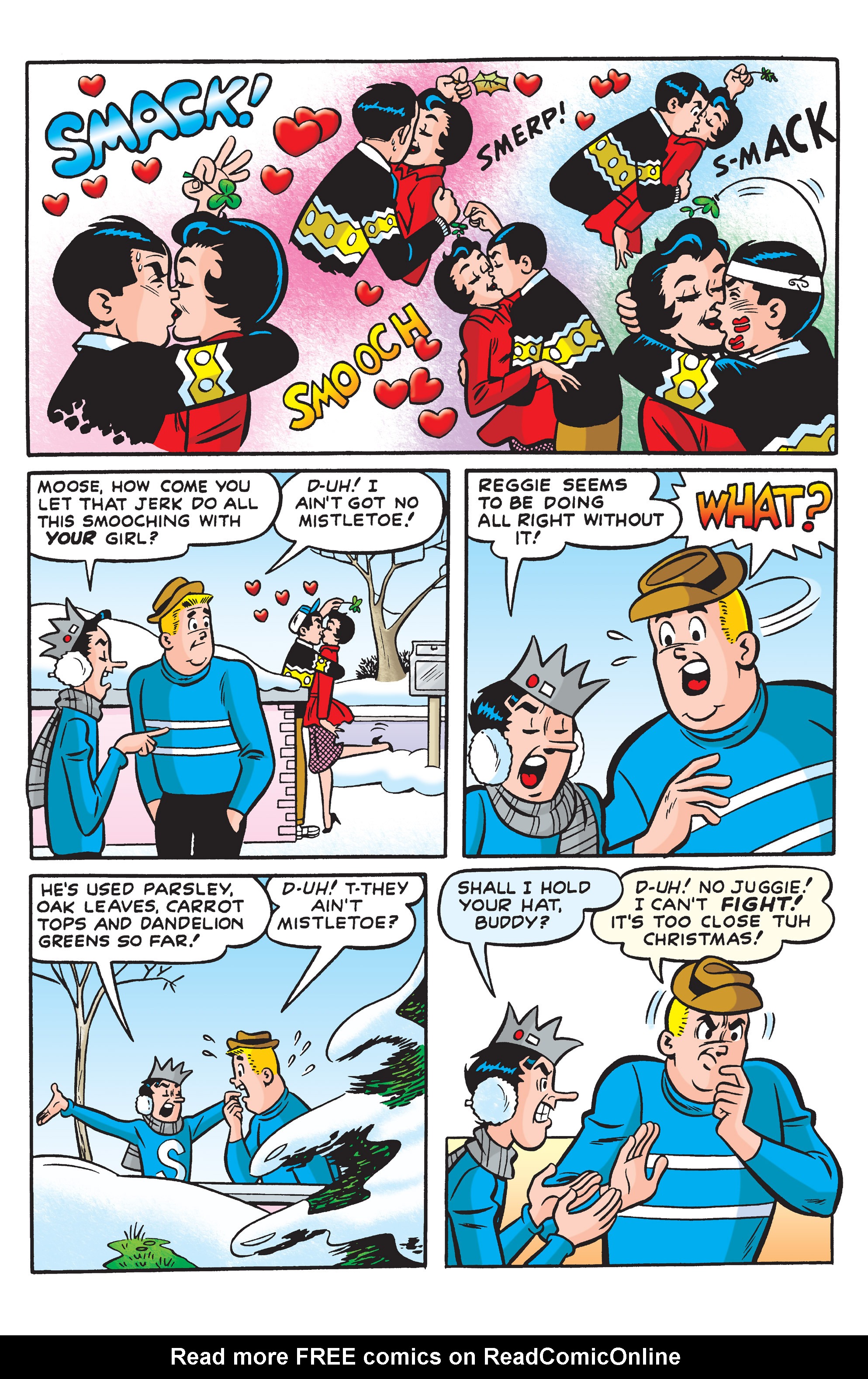 Read online Betty and Veronica: Under the Mistletoe comic -  Issue # TPB - 100