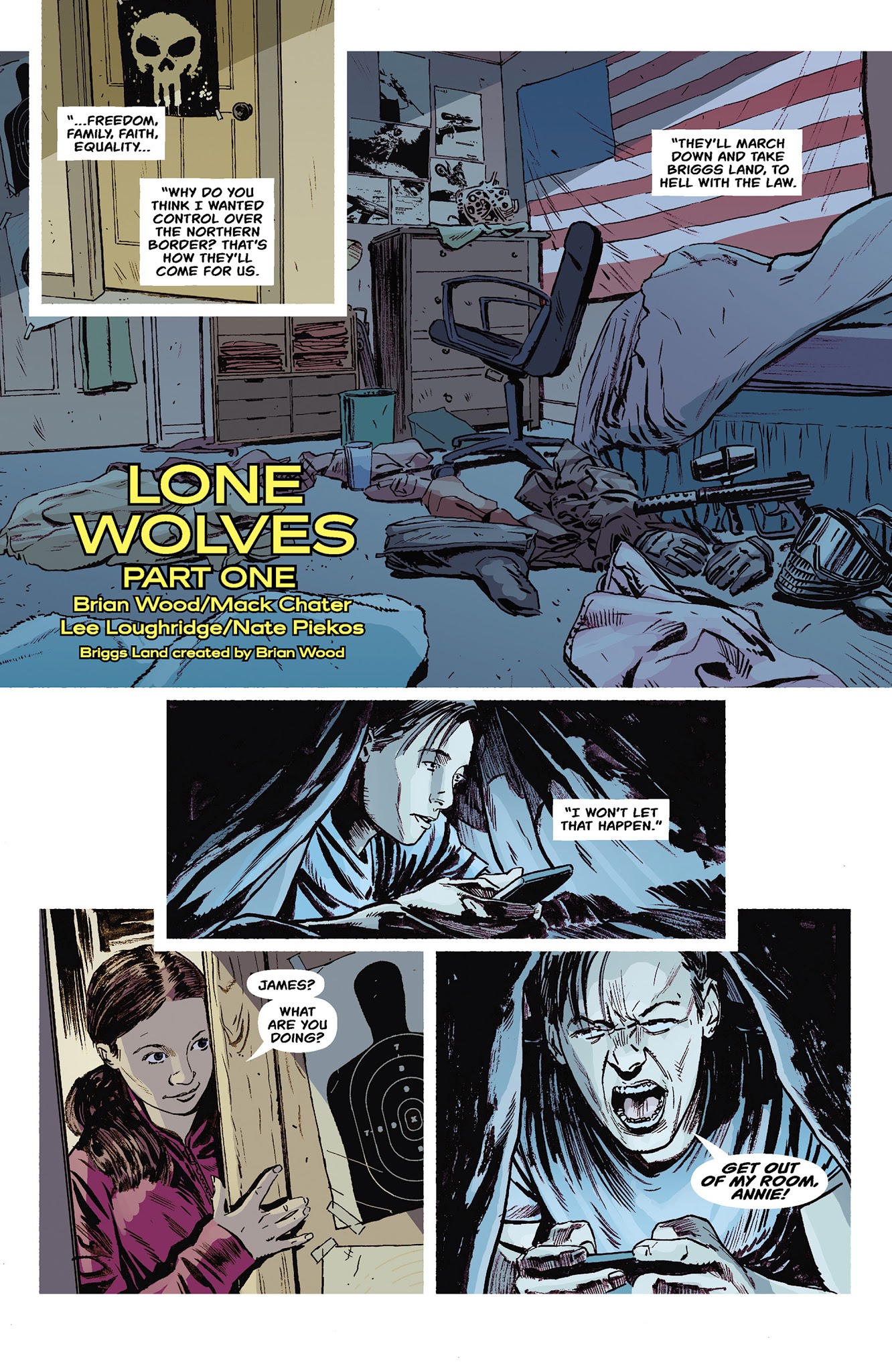 Read online Briggs Land: Lone Wolves comic -  Issue #1 - 24