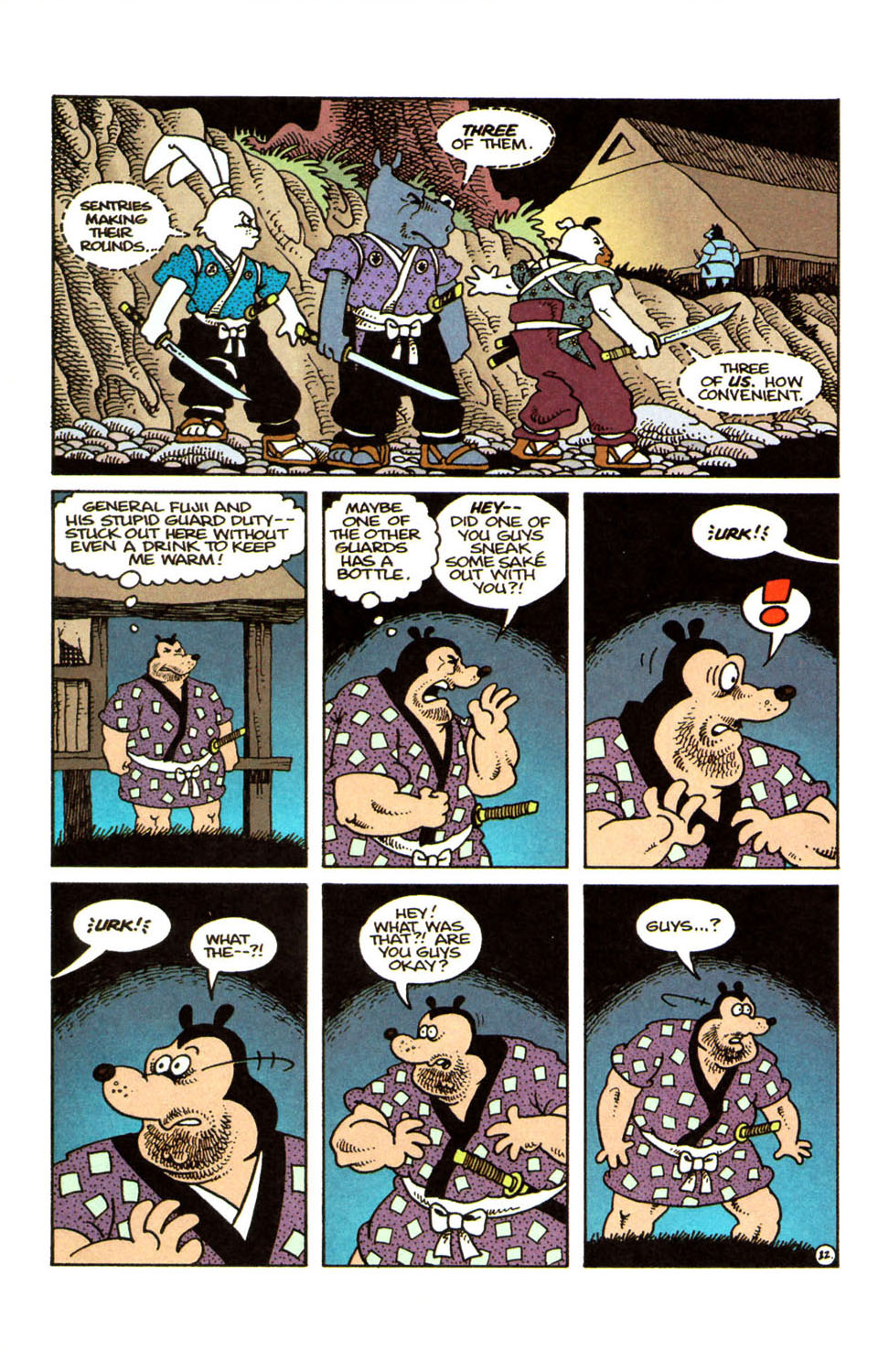 Read online Usagi Yojimbo (1993) comic -  Issue #12 - 14