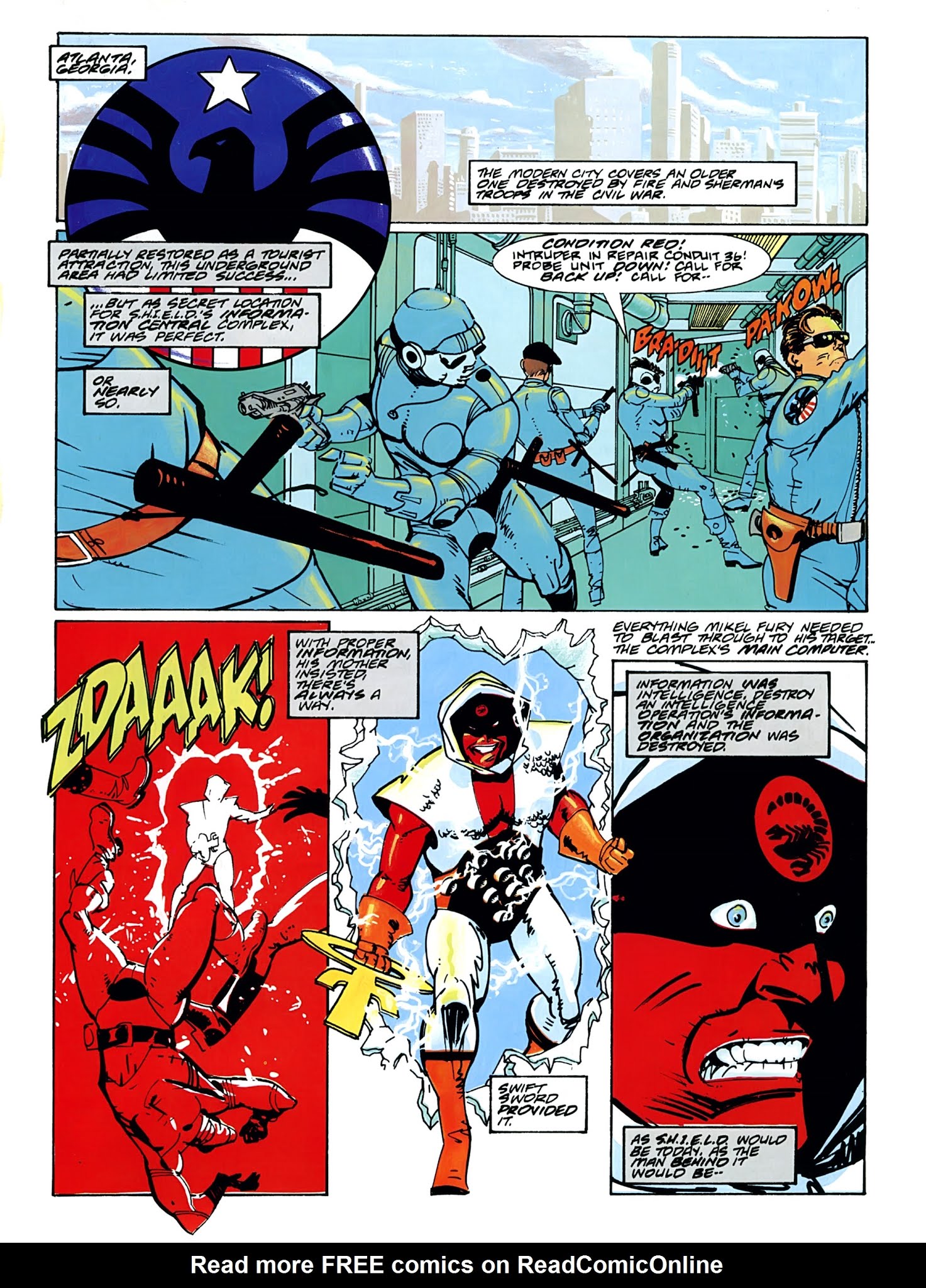 Read online Wolverine, Nick Fury: The Scorpio Connection comic -  Issue # TPB - 50