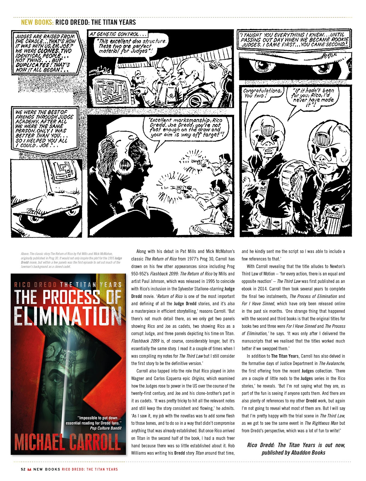 Judge Dredd Megazine (Vol. 5) issue 407 - Page 52