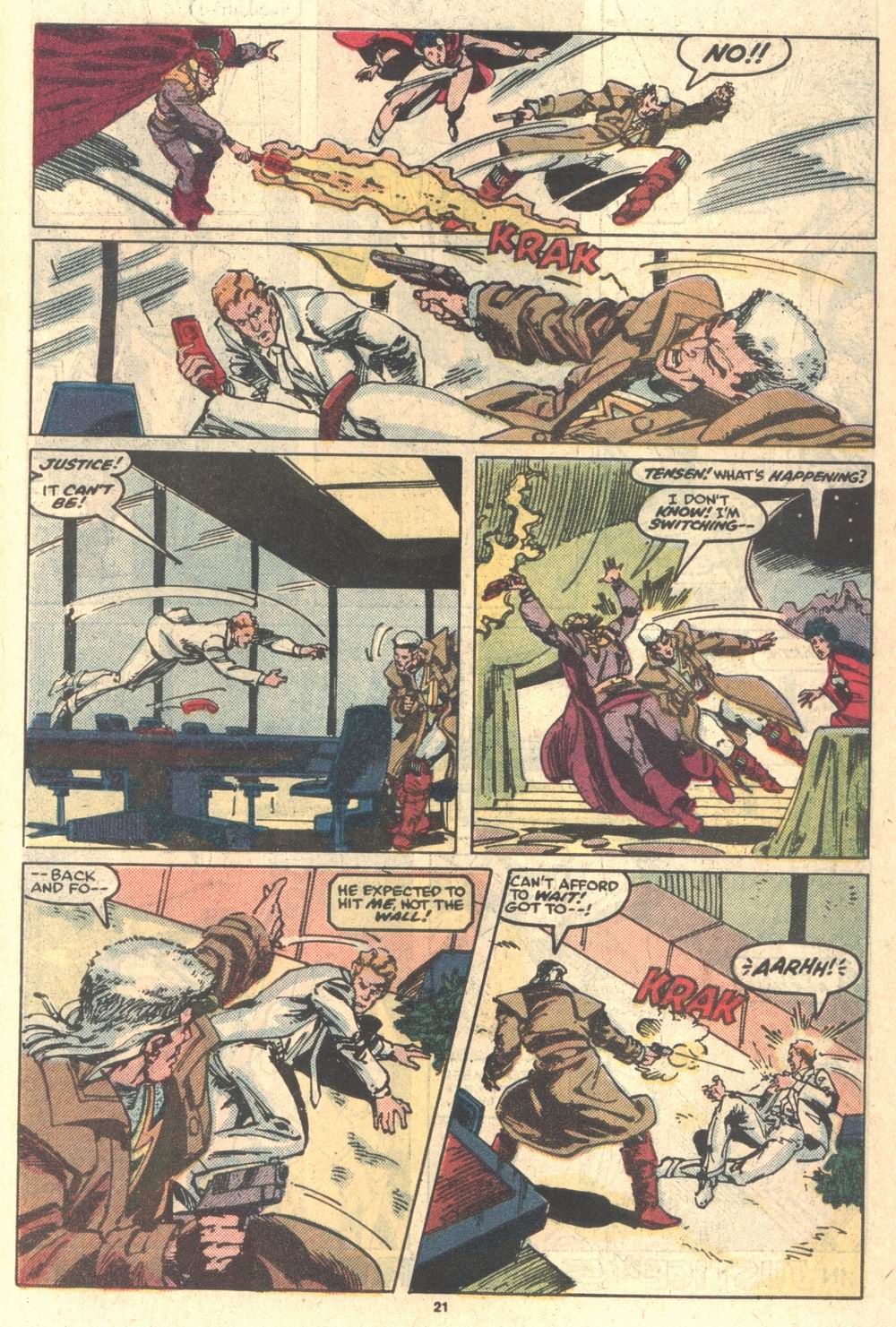 Read online Justice (1986) comic -  Issue #4 - 22