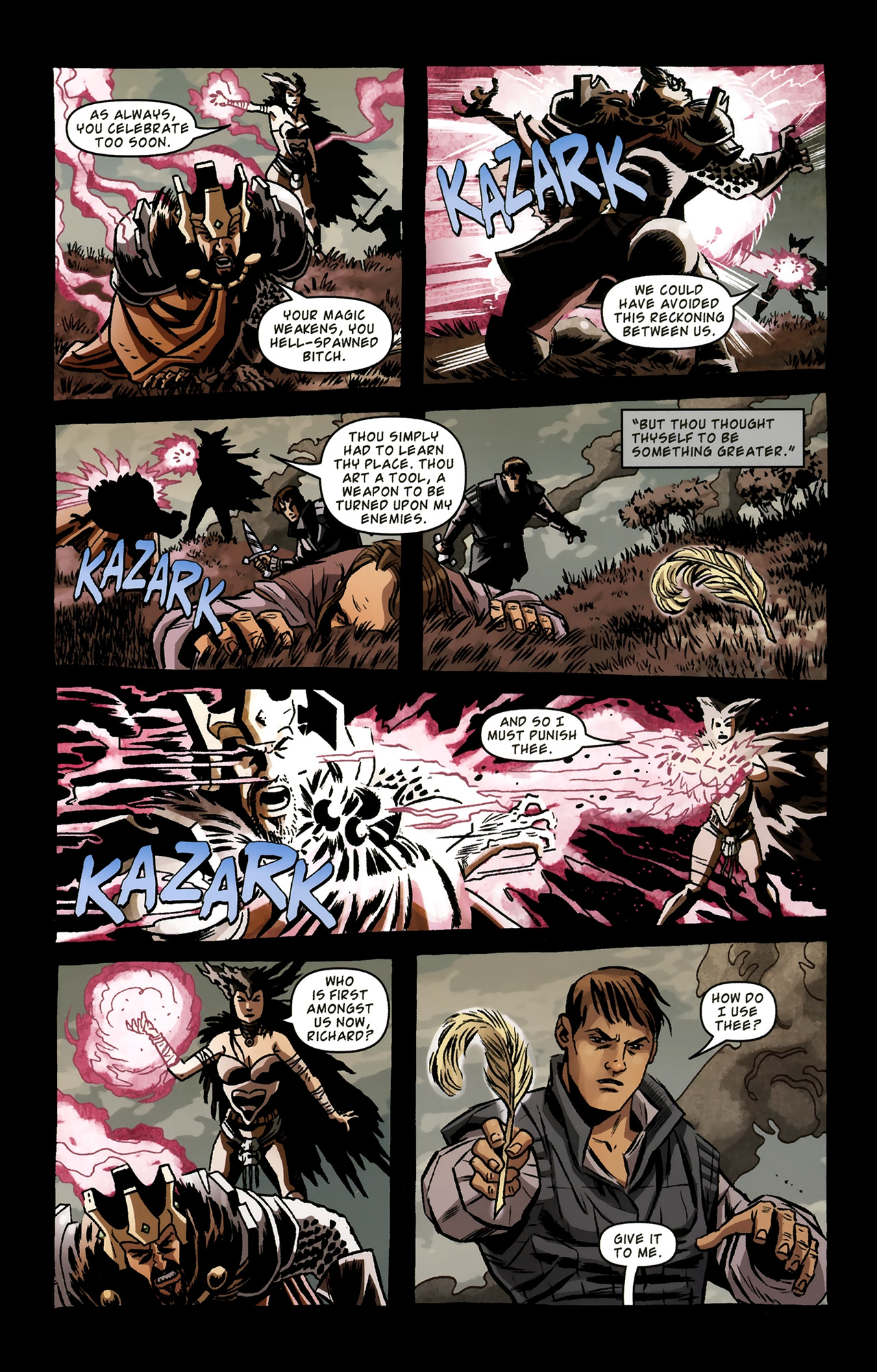 Read online Kill Shakespeare comic -  Issue #12 - 17