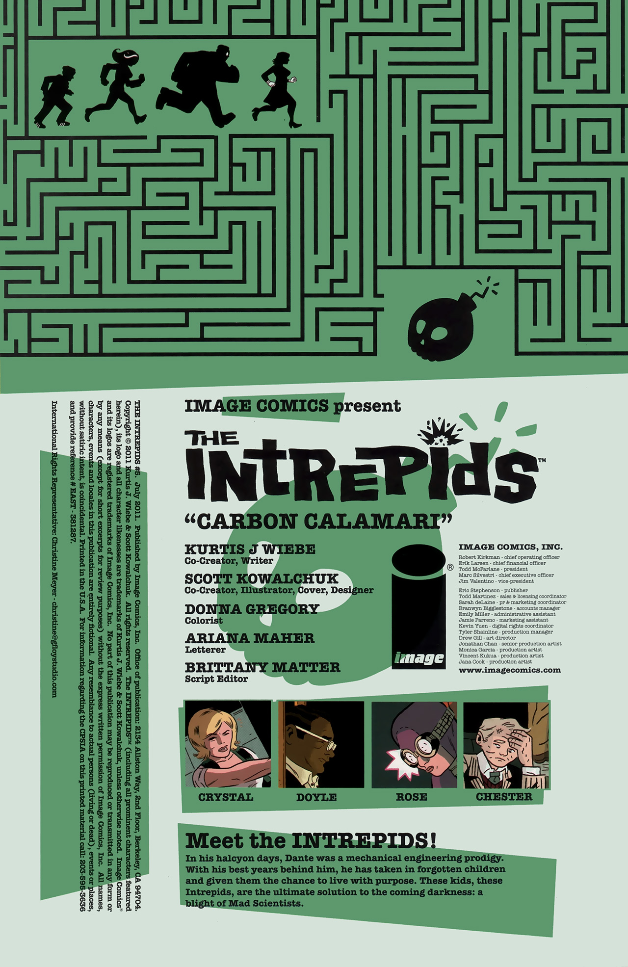 Read online The Intrepids comic -  Issue #5 - 2