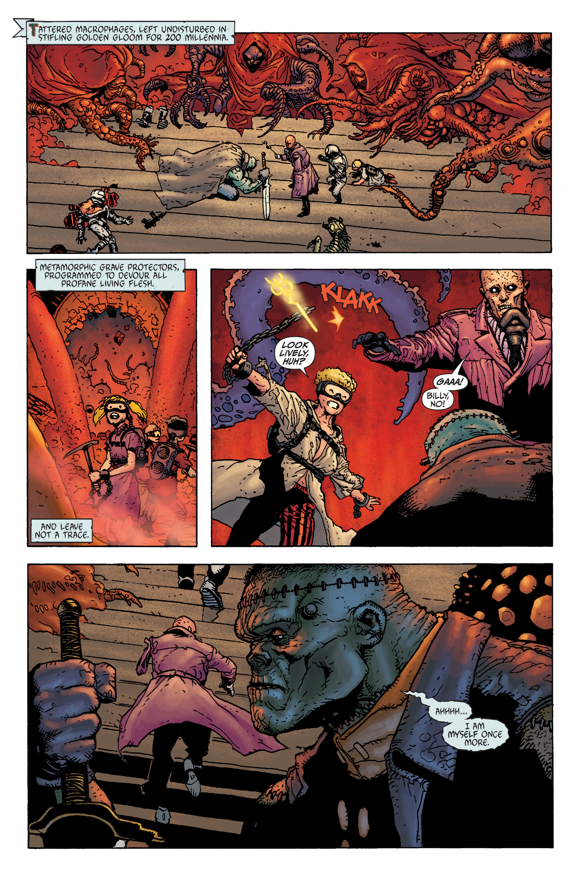 Read online Seven Soldiers: Frankenstein comic -  Issue #2 - 17