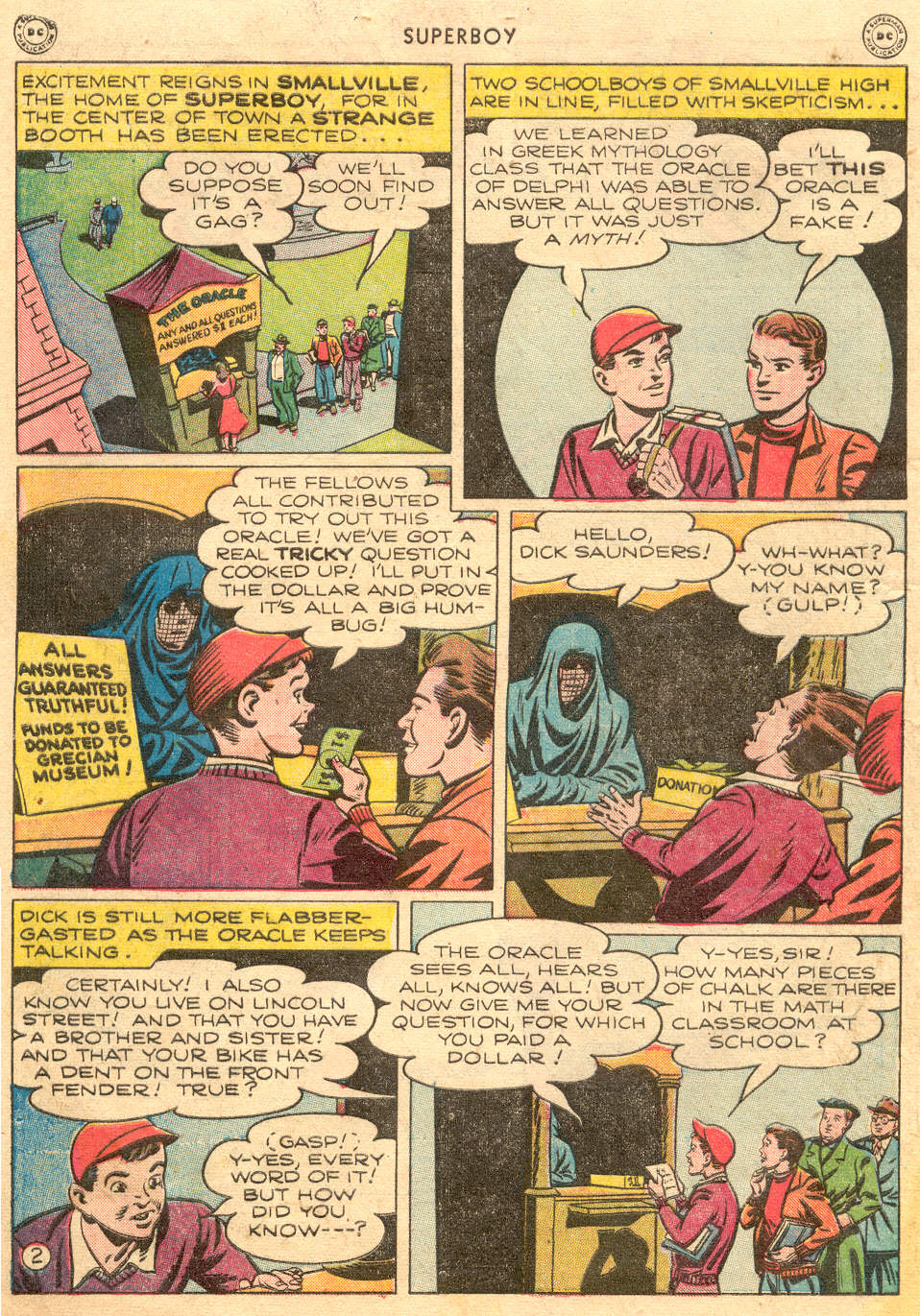Read online Superboy (1949) comic -  Issue #4 - 3