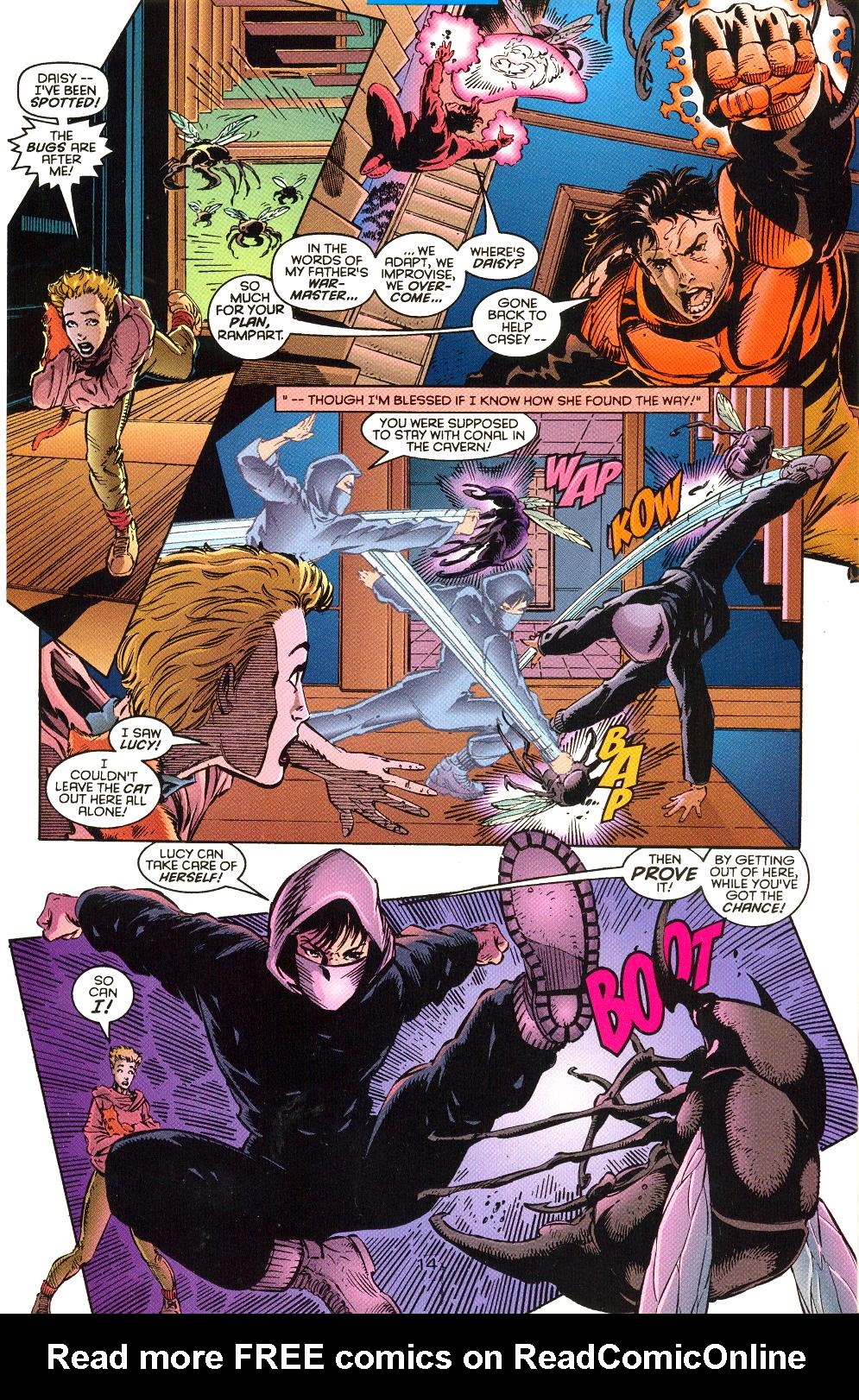 Read online Sovereign Seven comic -  Issue #11 - 14