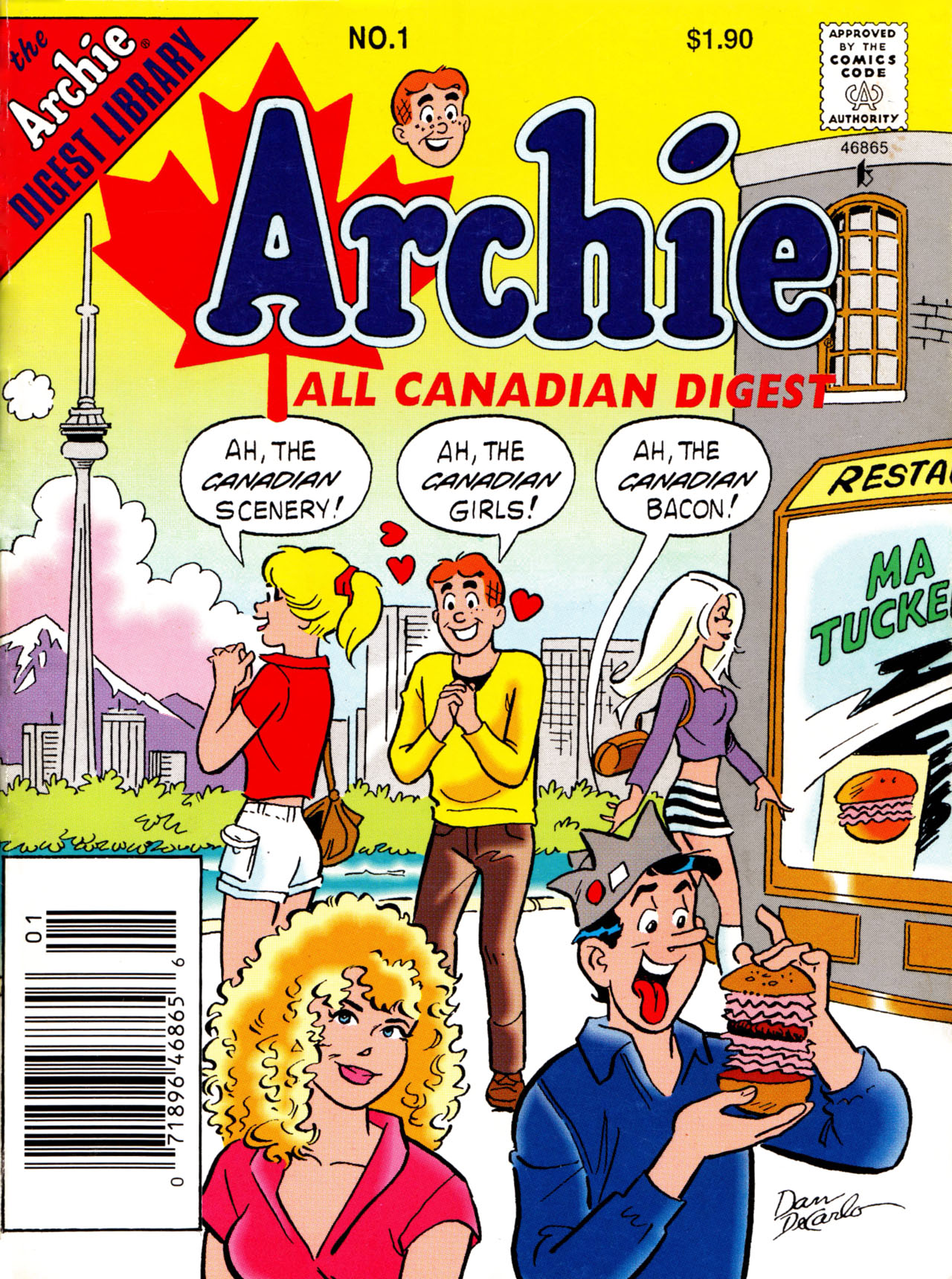 Read online Archie: All Canadian Digest comic -  Issue # Full - 1