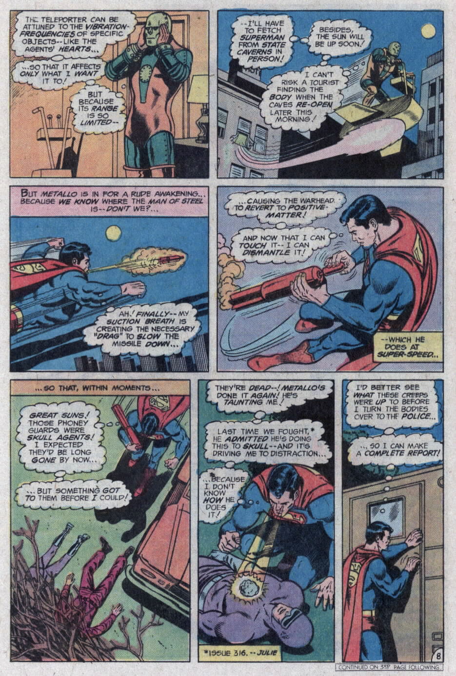 Read online Superman (1939) comic -  Issue #317 - 9