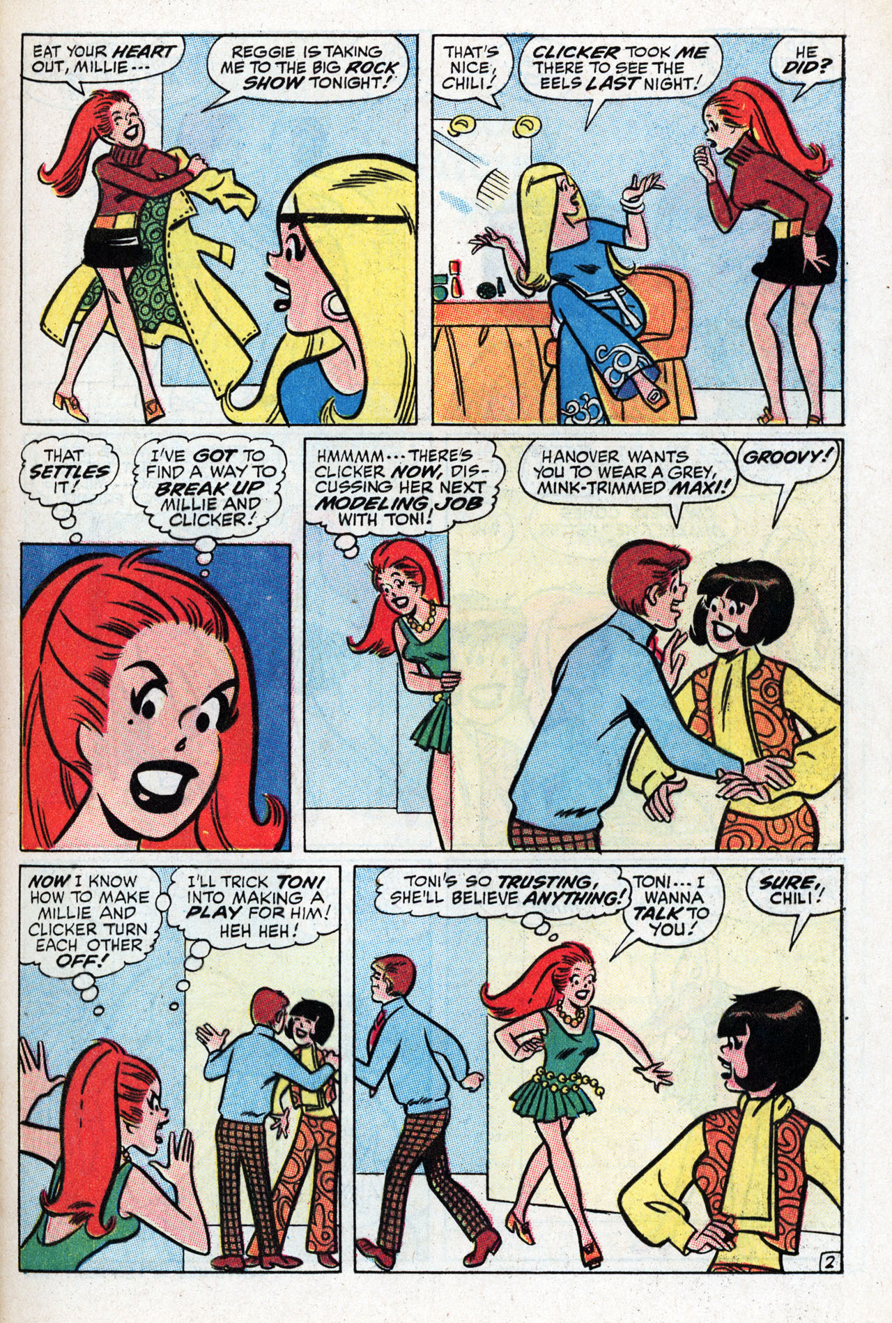 Read online Millie the Model comic -  Issue #181 - 13