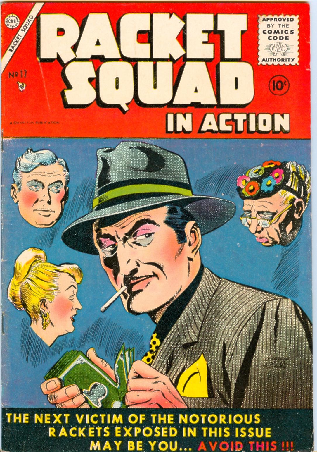 Read online Racket Squad in Action comic -  Issue #17 - 1