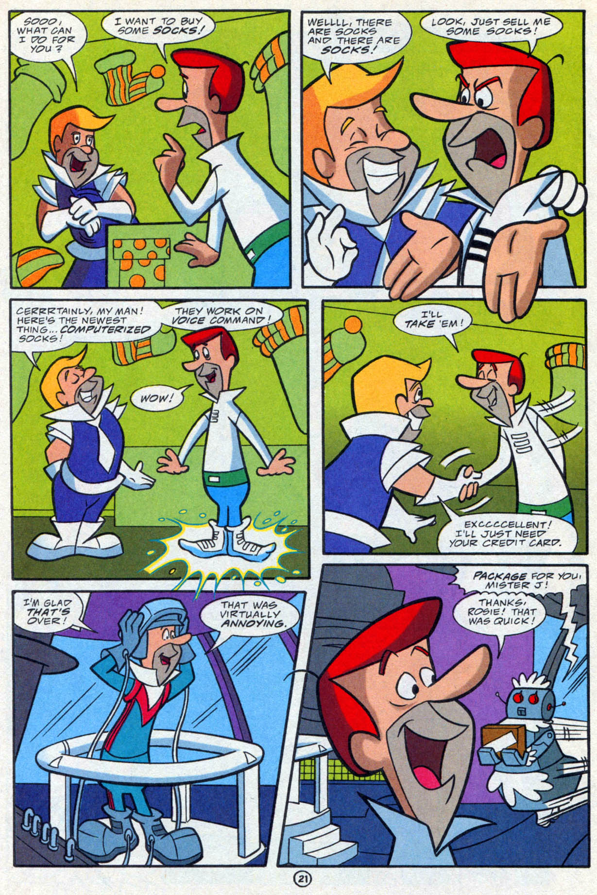 Read online The Flintstones and the Jetsons comic -  Issue #15 - 34