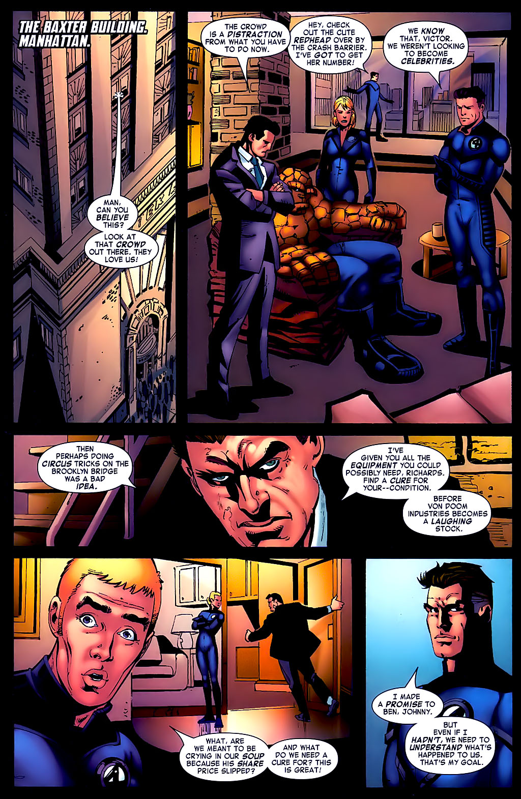 Read online Fantastic Four Movie adaptation comic -  Issue # Full - 28