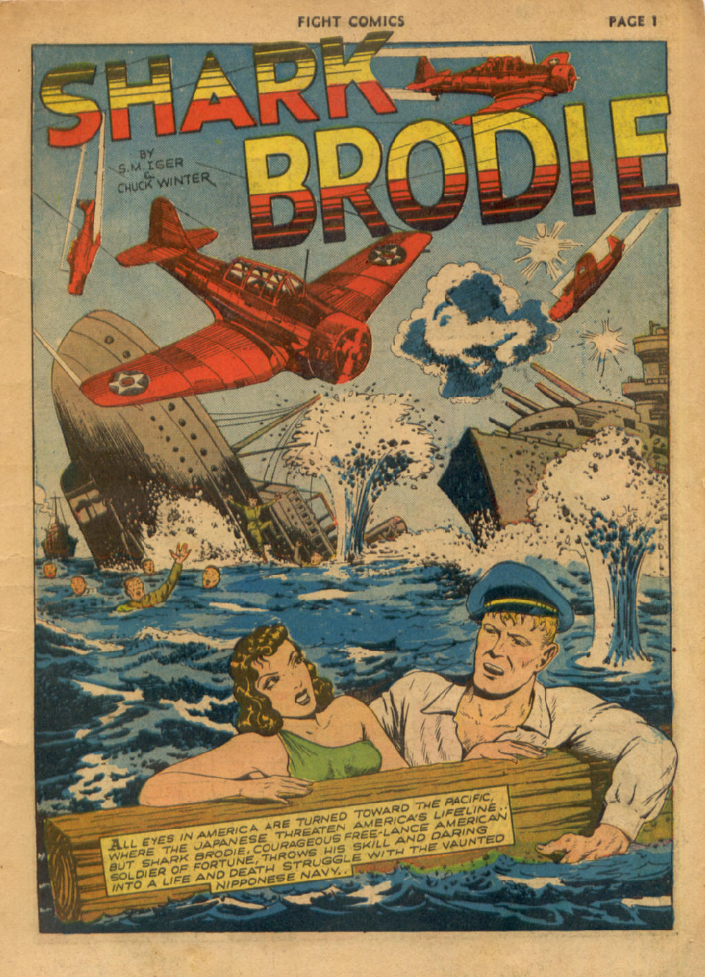 Read online Fight Comics comic -  Issue #19 - 3