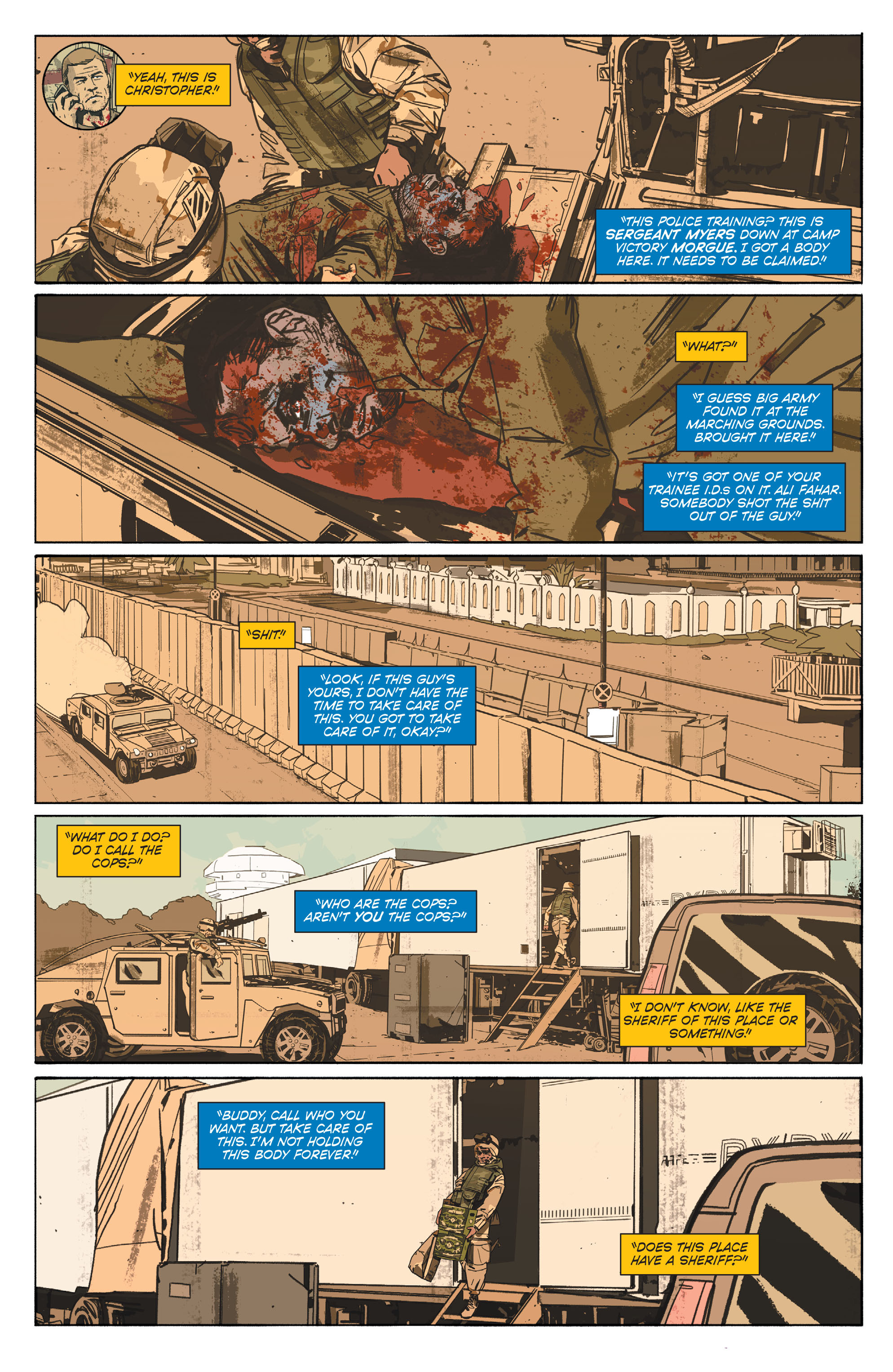 Read online The Sheriff of Babylon comic -  Issue #1 - 20