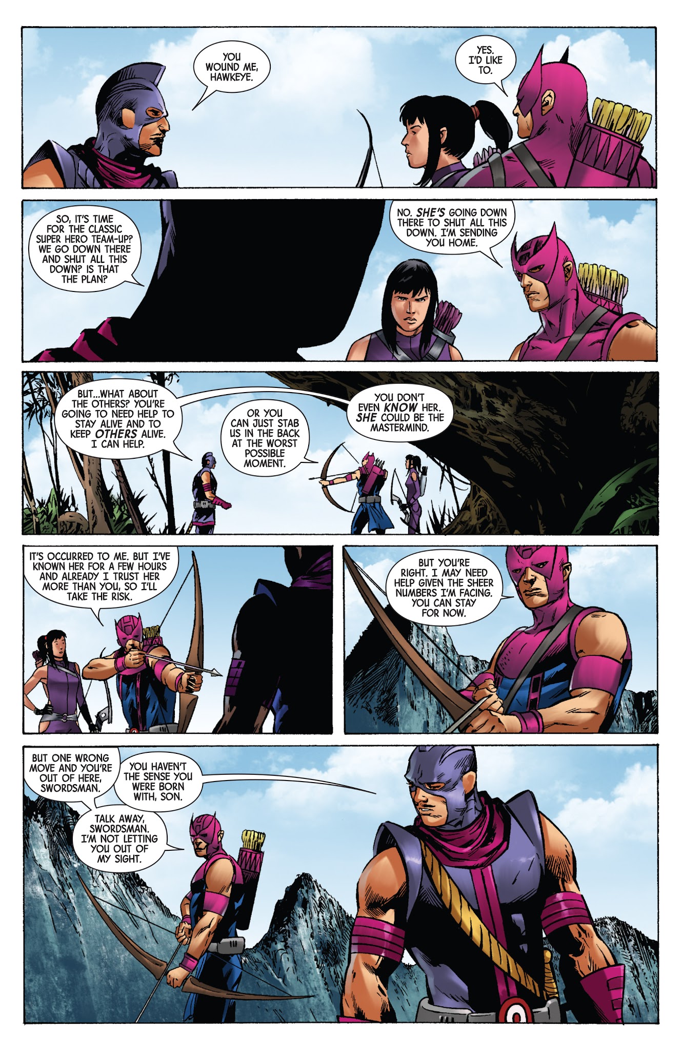 Read online Generations: Hawkeye & Hawkeye comic -  Issue # Full - 16