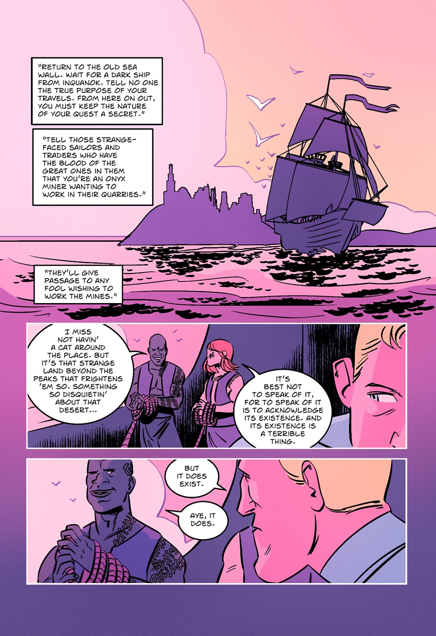 Read online The Dream-Quest of Unknown Kadath comic -  Issue # TPB - 98