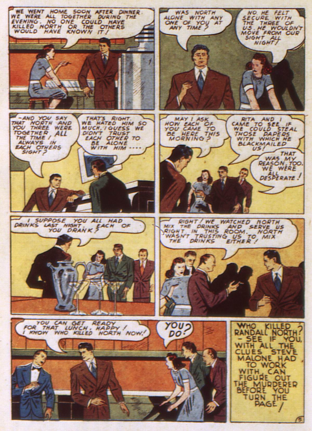 Read online Detective Comics (1937) comic -  Issue #52 - 56