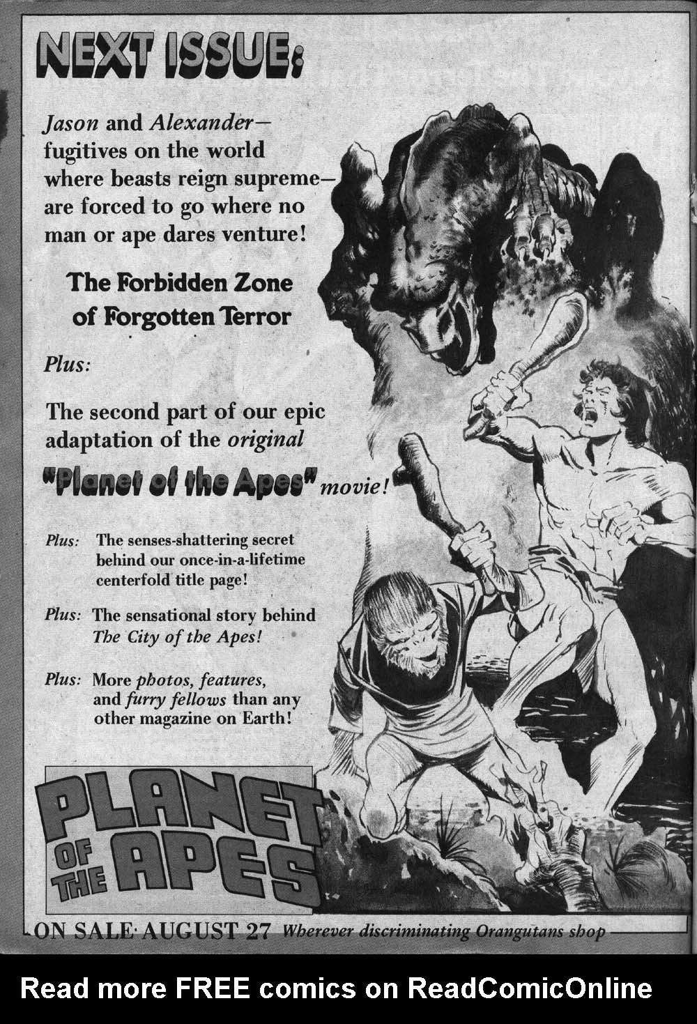 Read online Planet of the Apes comic -  Issue #1 - 80