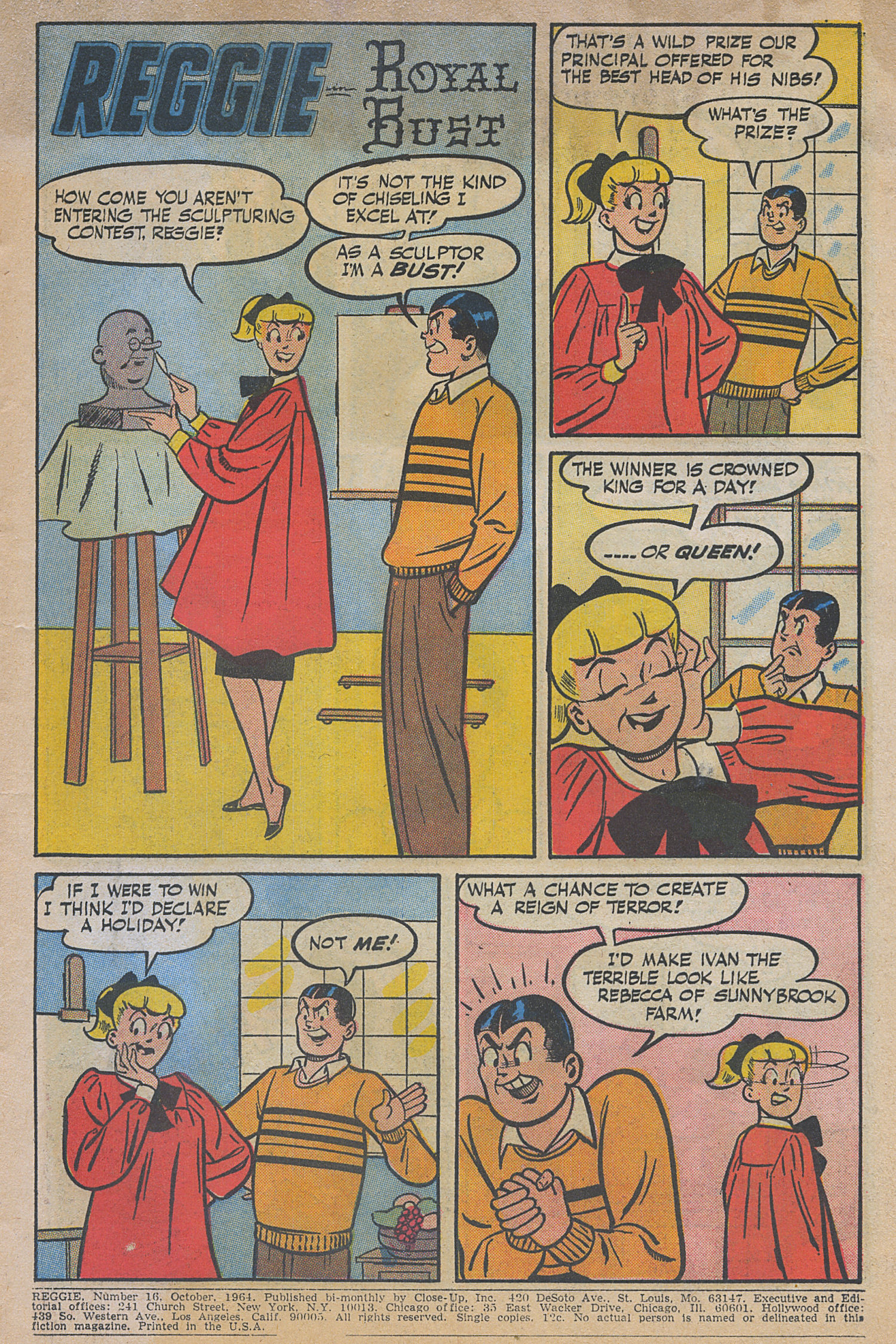 Read online Reggie comic -  Issue #16 - 3