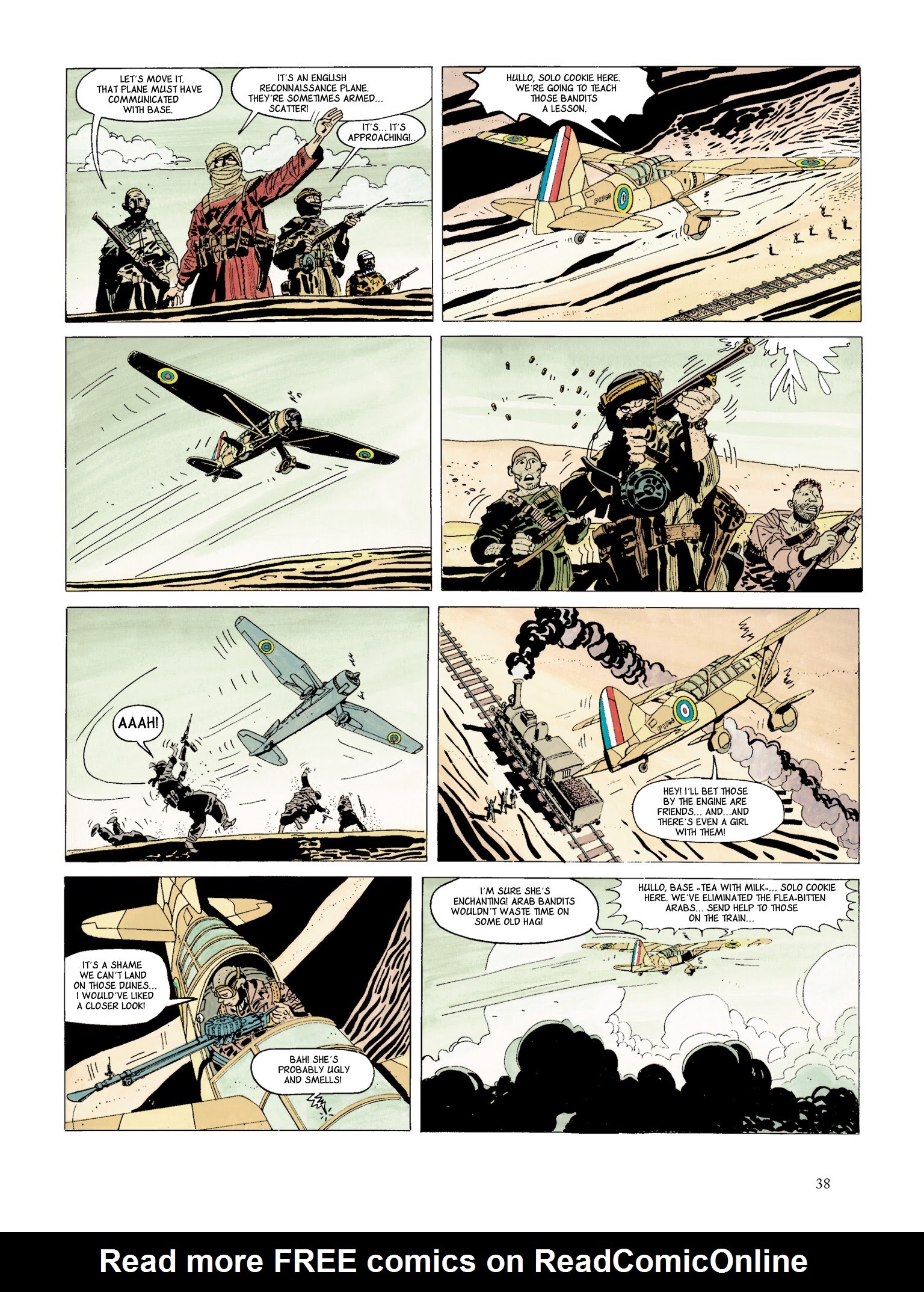 Read online The Scorpions of the Desert comic -  Issue #1 - 38
