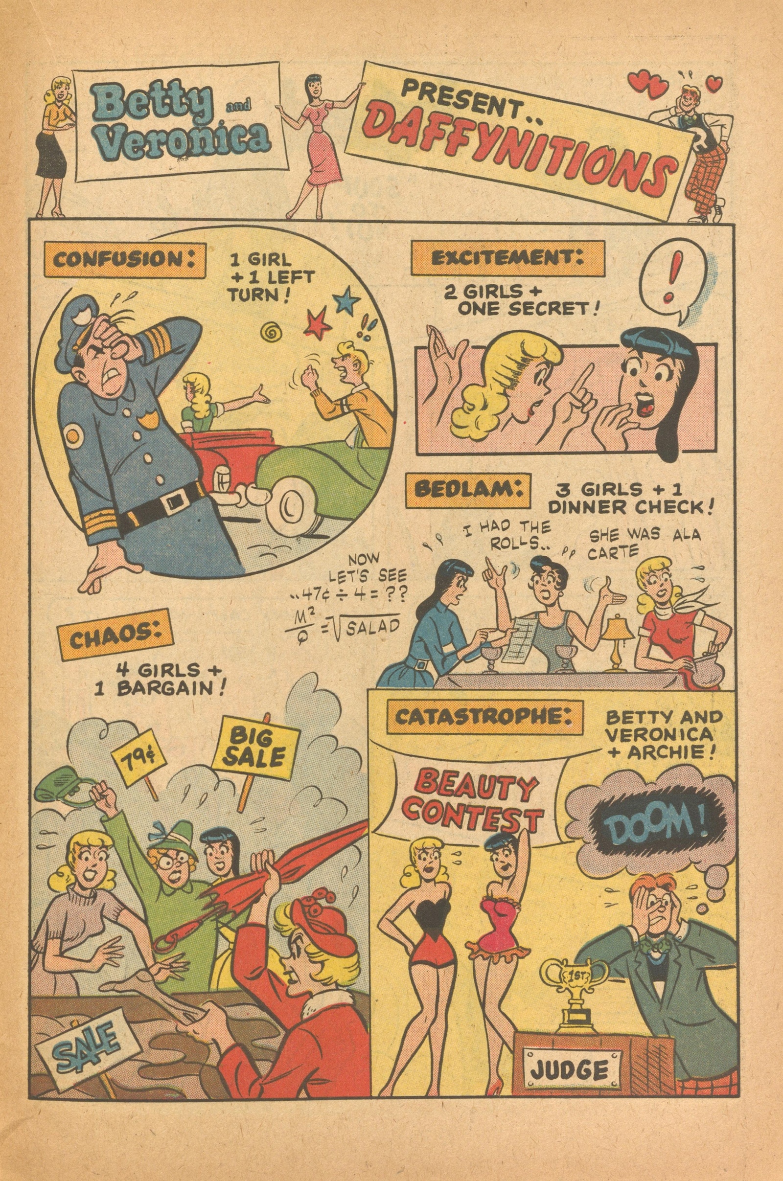 Read online Archie's Joke Book Magazine comic -  Issue #53 - 23